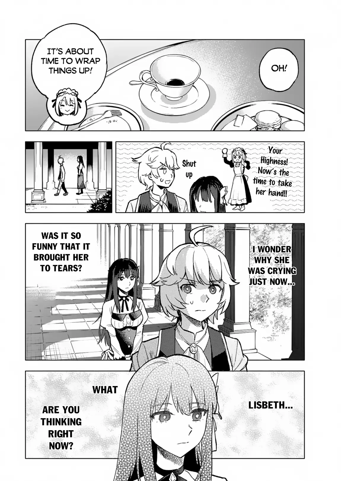 Tada no Murabito no Boku ga, Sanbyakunen Mae no Boukun Ouji ni Tensei Shiteshimaimashita: Zensei no Chishiki de Ansatsu Flag o Kaihi Shite, Odayaka ni Ikinokorimasu Chapter 2 page 34