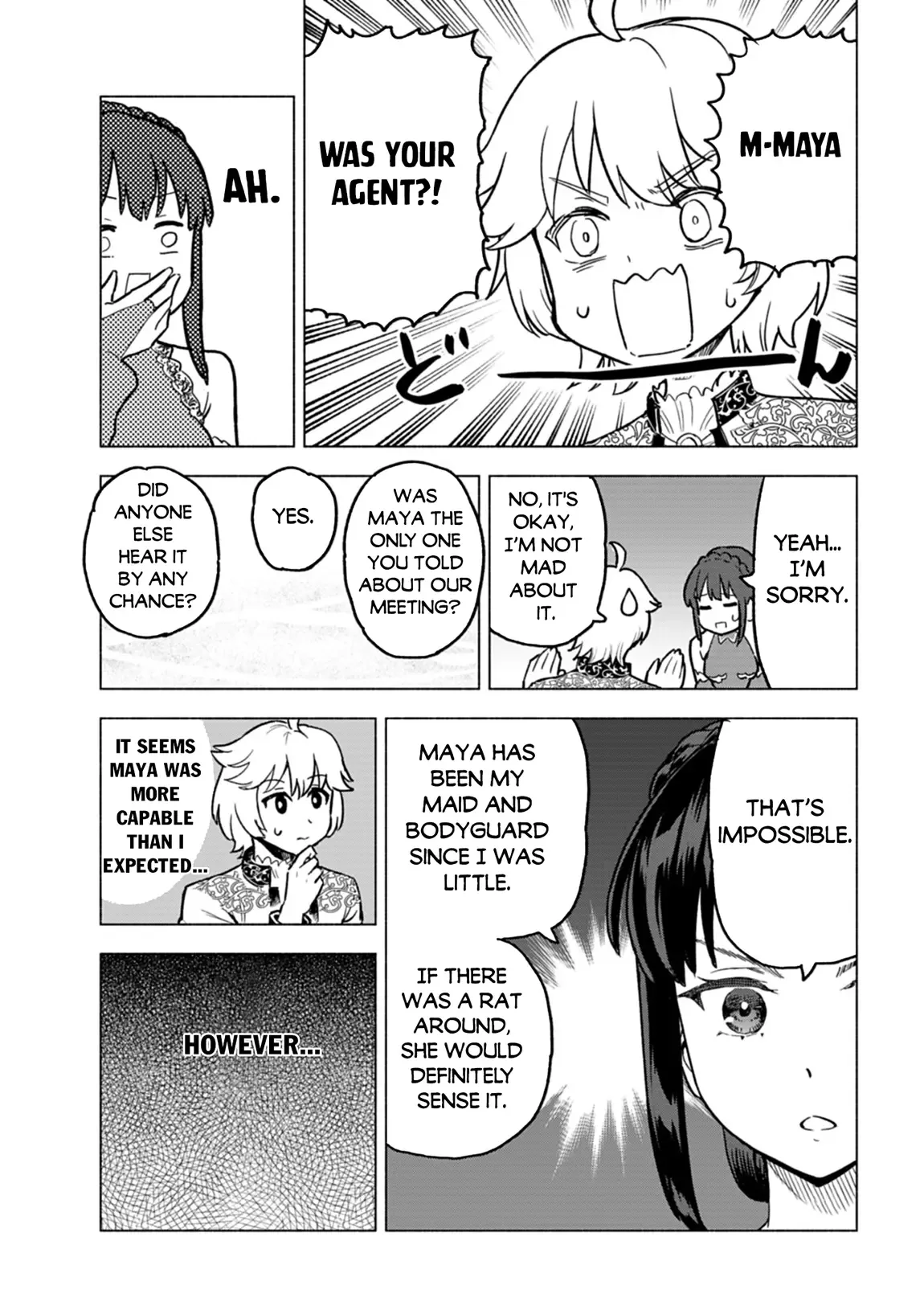 Tada no Murabito no Boku ga, Sanbyakunen Mae no Boukun Ouji ni Tensei Shiteshimaimashita: Zensei no Chishiki de Ansatsu Flag o Kaihi Shite, Odayaka ni Ikinokorimasu Chapter 6 page 12