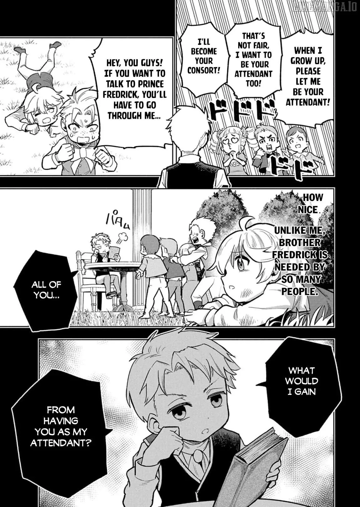 Tada no Murabito no Boku ga, Sanbyakunen Mae no Boukun Ouji ni Tensei Shiteshimaimashita: Zensei no Chishiki de Ansatsu Flag o Kaihi Shite, Odayaka ni Ikinokorimasu Chapter 11.2 page 4