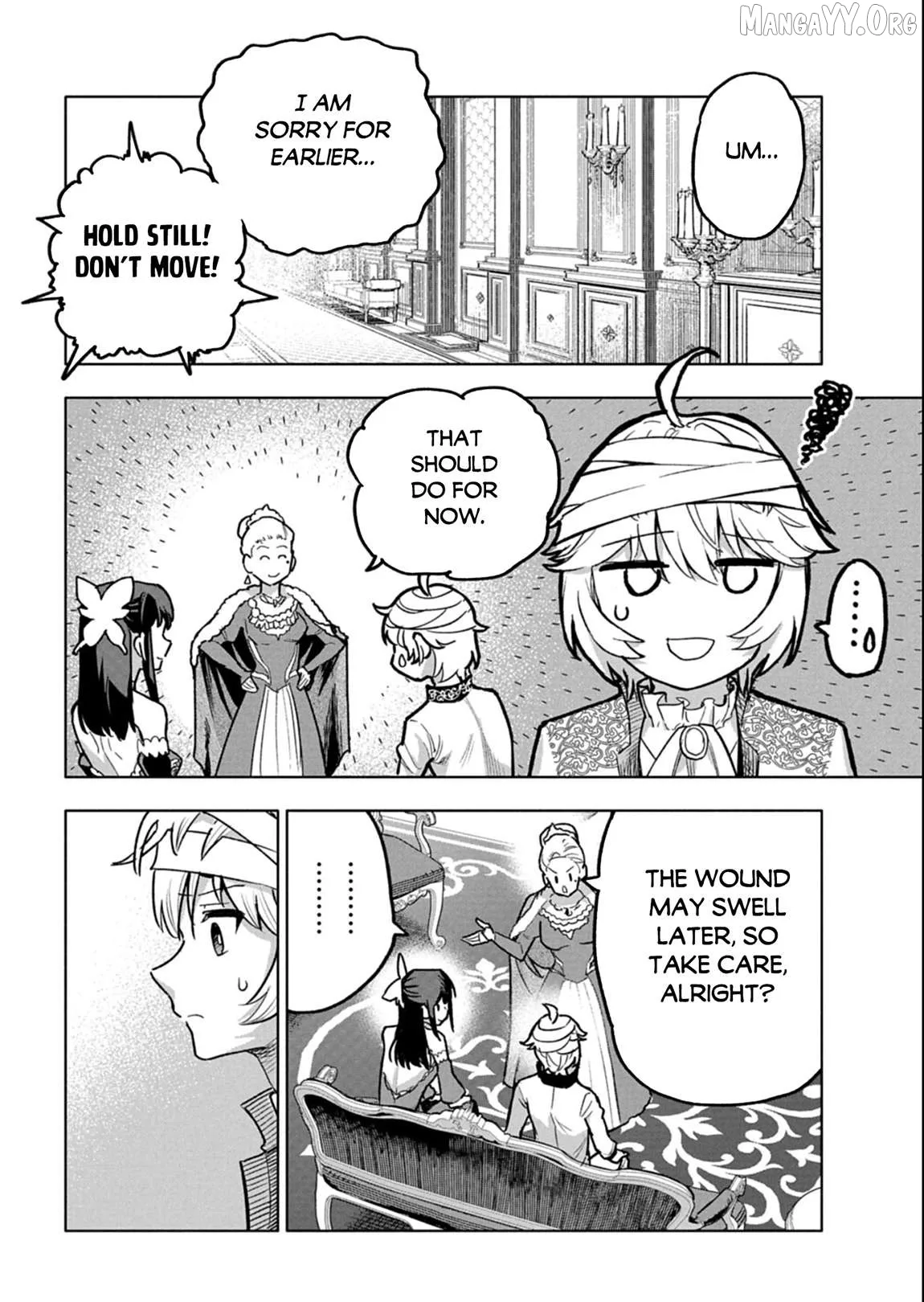 Tada no Murabito no Boku ga, Sanbyakunen Mae no Boukun Ouji ni Tensei Shiteshimaimashita: Zensei no Chishiki de Ansatsu Flag o Kaihi Shite, Odayaka ni Ikinokorimasu Chapter 12.1 page 19