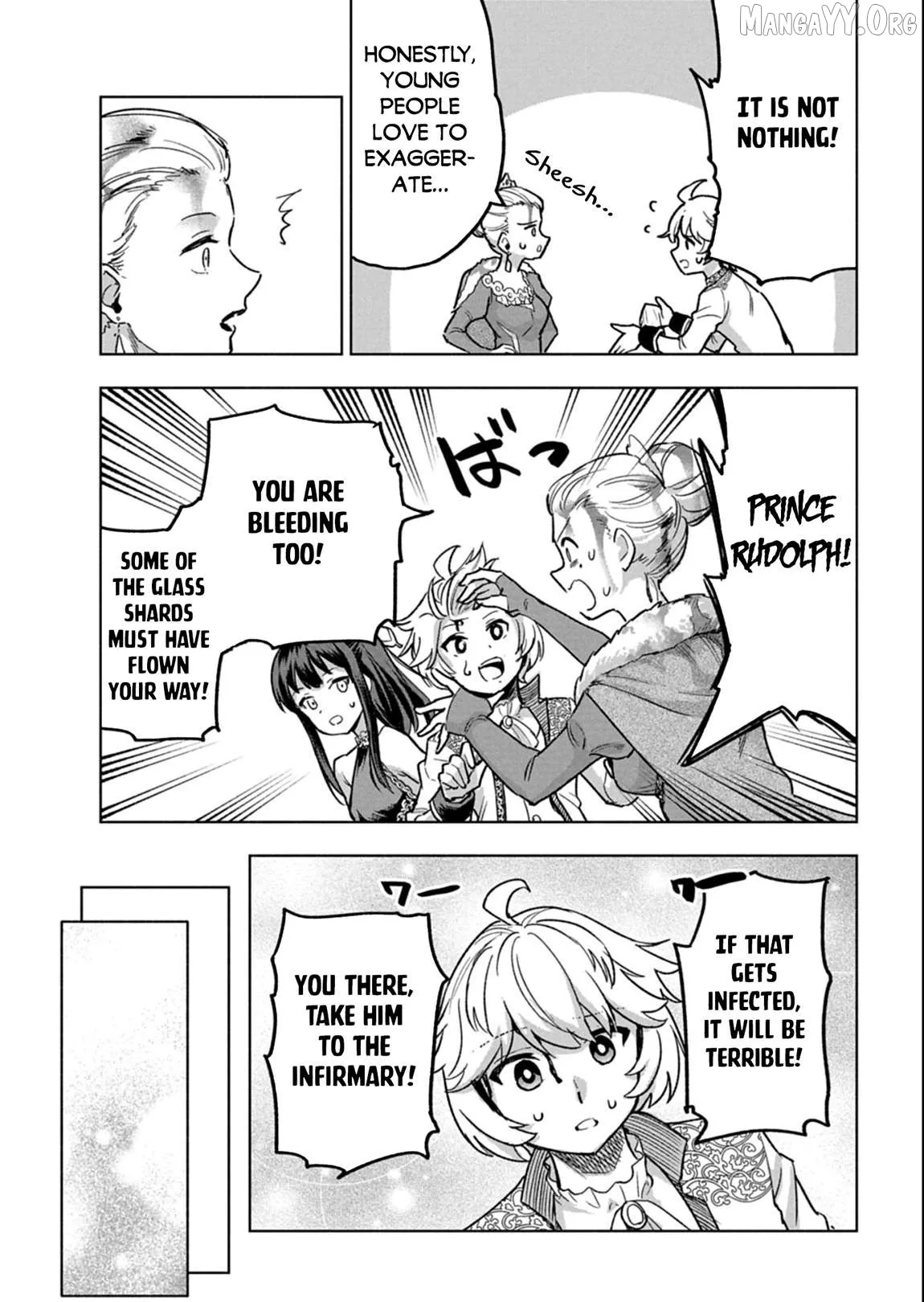Tada no Murabito no Boku ga, Sanbyakunen Mae no Boukun Ouji ni Tensei Shiteshimaimashita: Zensei no Chishiki de Ansatsu Flag o Kaihi Shite, Odayaka ni Ikinokorimasu Chapter 12.1 page 18