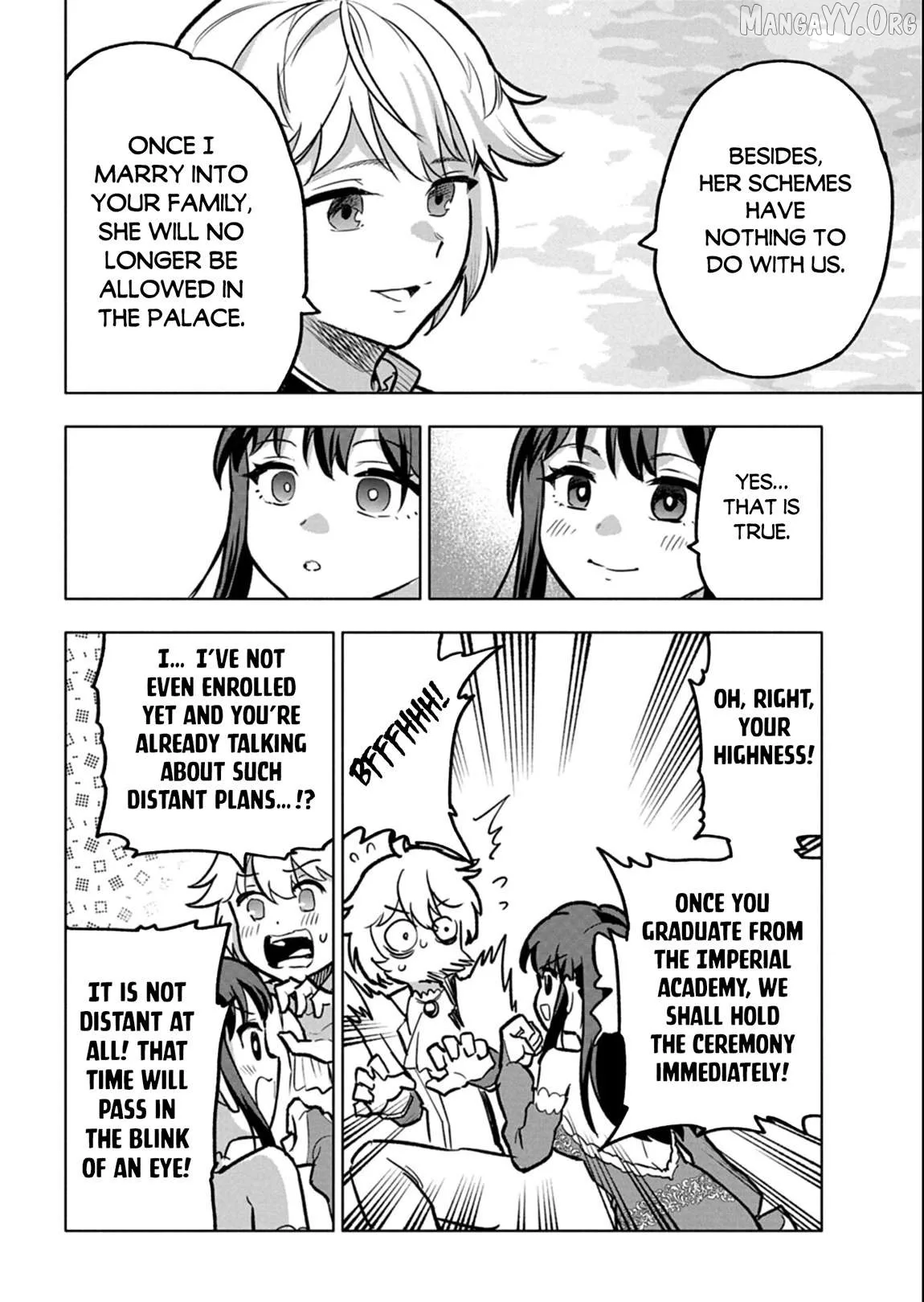 Tada no Murabito no Boku ga, Sanbyakunen Mae no Boukun Ouji ni Tensei Shiteshimaimashita: Zensei no Chishiki de Ansatsu Flag o Kaihi Shite, Odayaka ni Ikinokorimasu Chapter 12.2 page 12