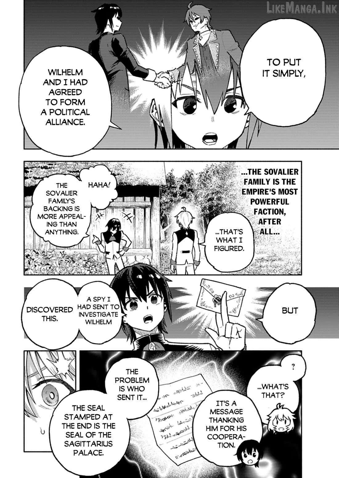 Tada no Murabito no Boku ga, Sanbyakunen Mae no Boukun Ouji ni Tensei Shiteshimaimashita: Zensei no Chishiki de Ansatsu Flag o Kaihi Shite, Odayaka ni Ikinokorimasu Chapter 16 page 39