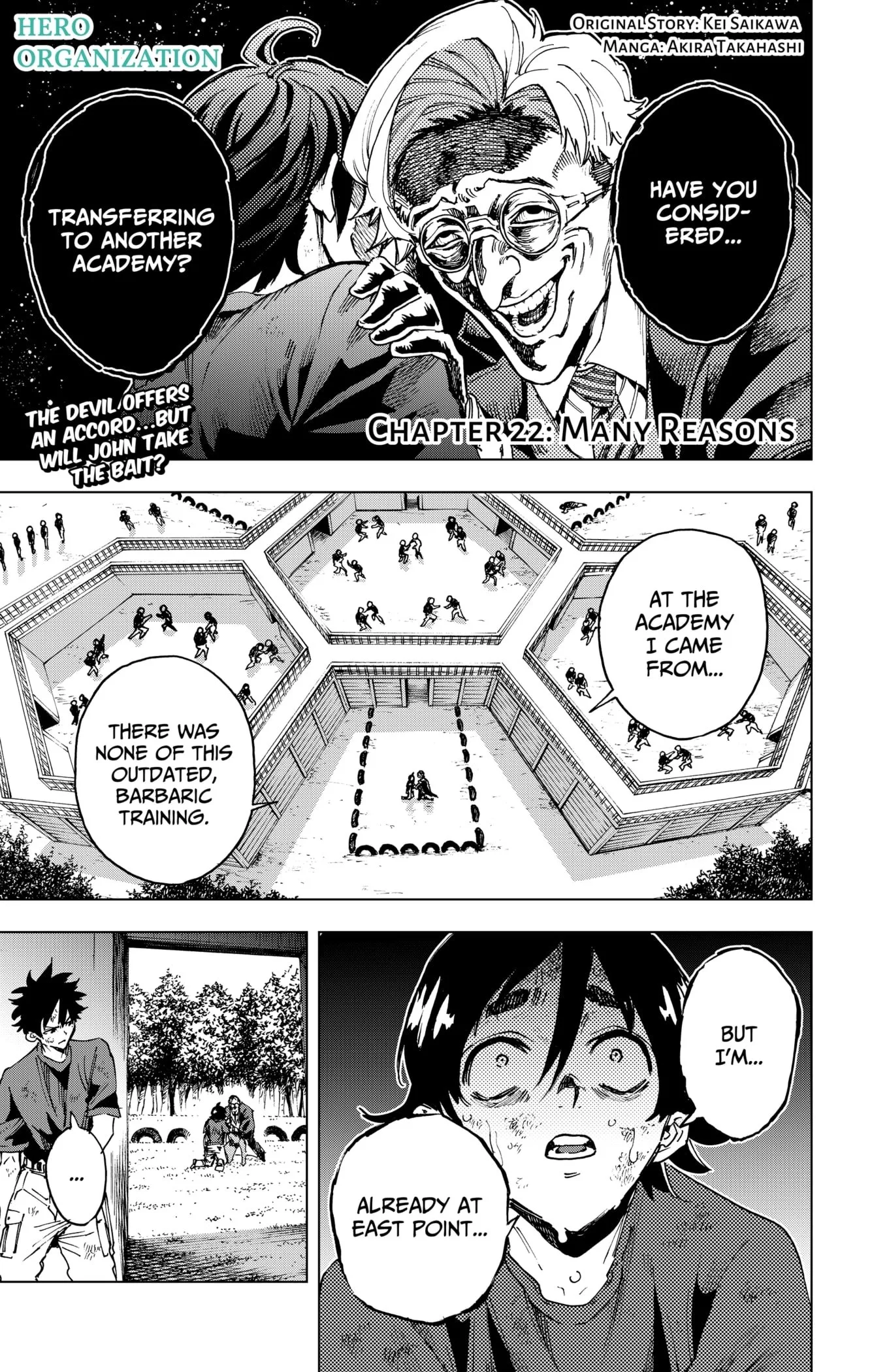 Hero Organization Chapter 22 page 1