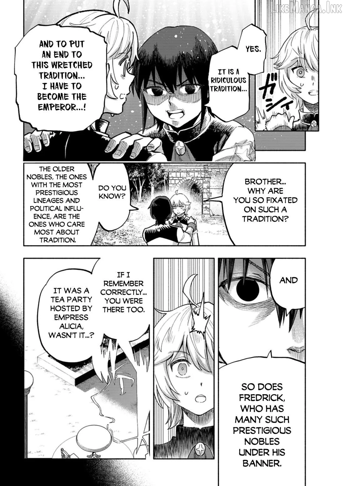 Tada no Murabito no Boku ga, Sanbyakunen Mae no Boukun Ouji ni Tensei Shiteshimaimashita: Zensei no Chishiki de Ansatsu Flag o Kaihi Shite, Odayaka ni Ikinokorimasu Chapter 17.1 page 17