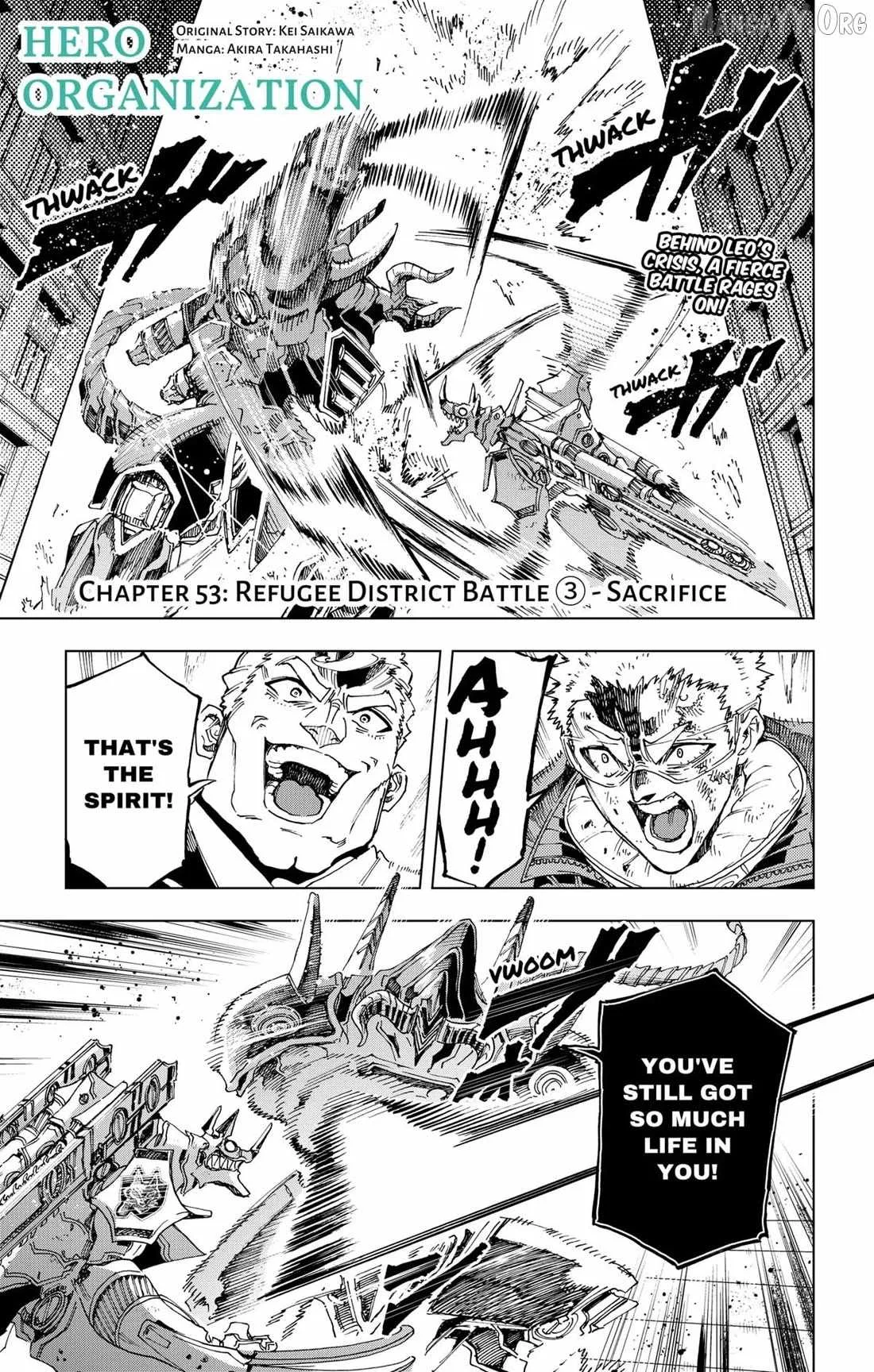 Hero Organization Chapter 53 page 1