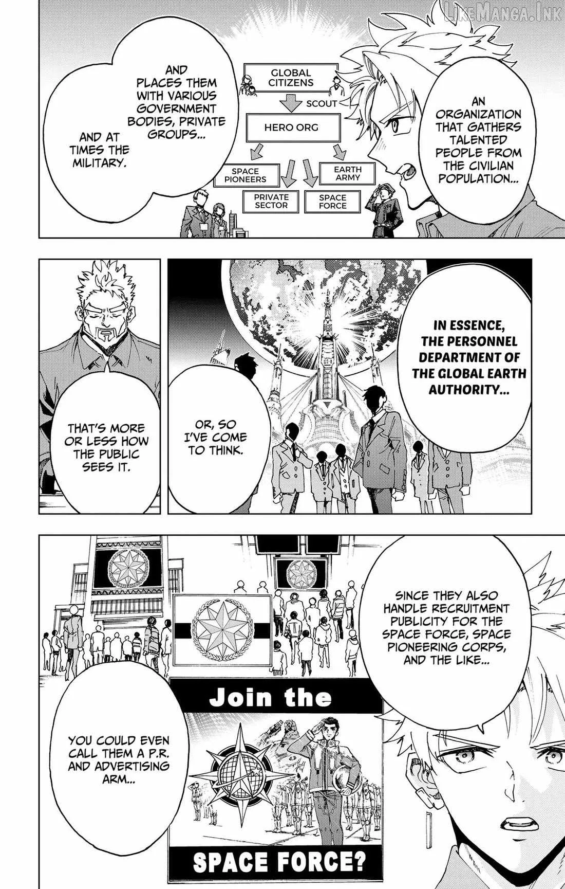 Hero Organization Chapter 63 page 2