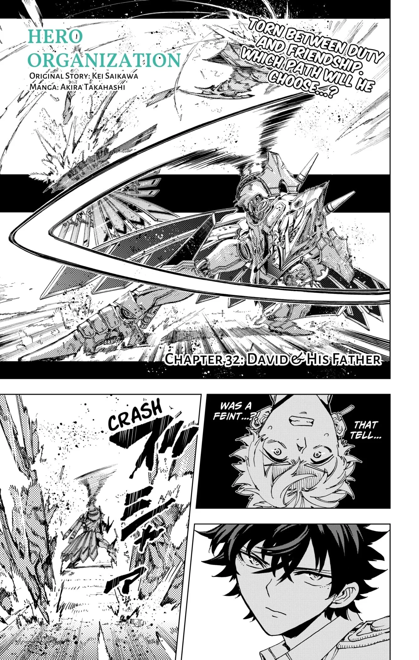 Hero Organization Chapter 32 page 1