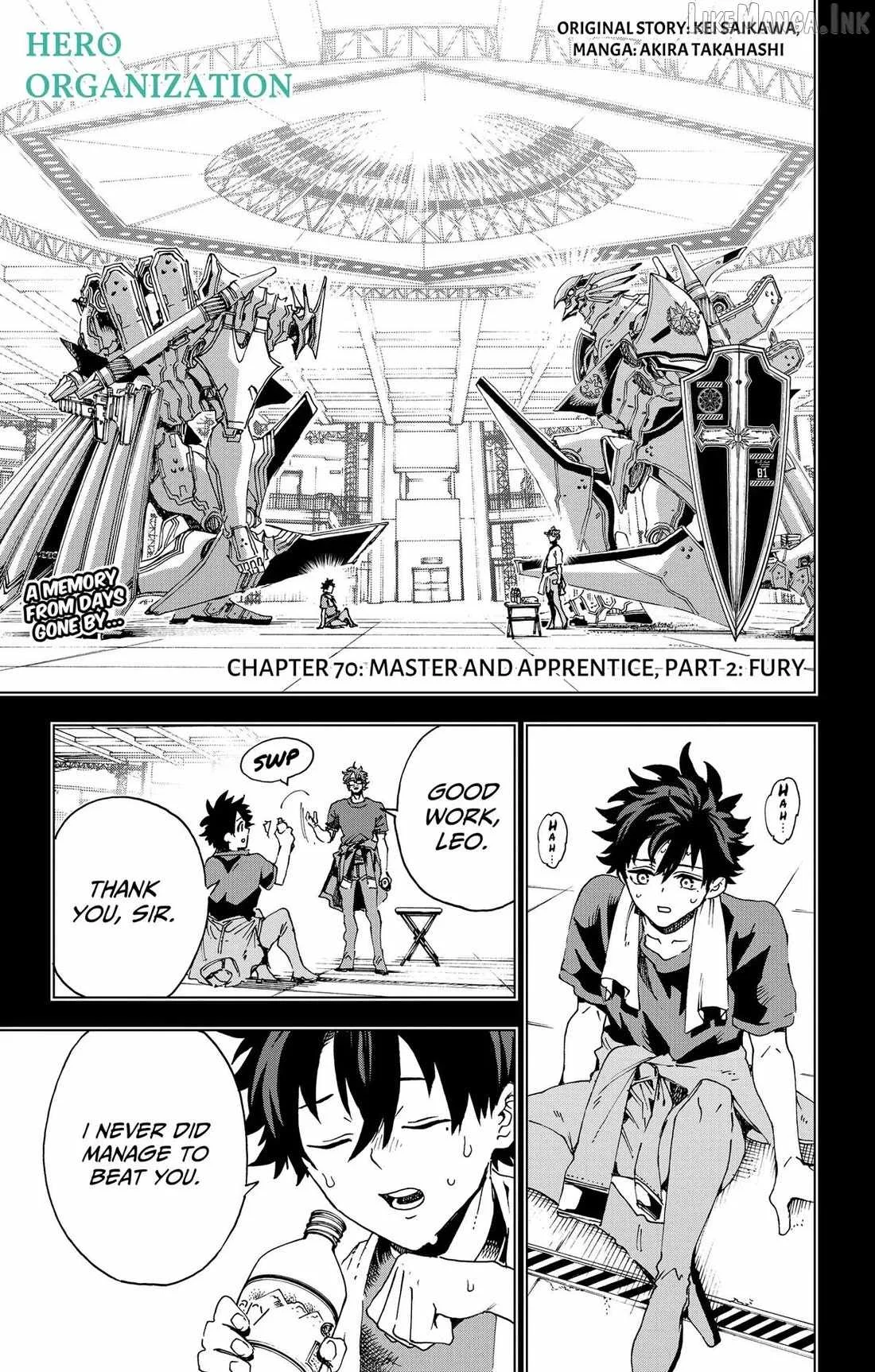 Hero Organization Chapter 70 page 1