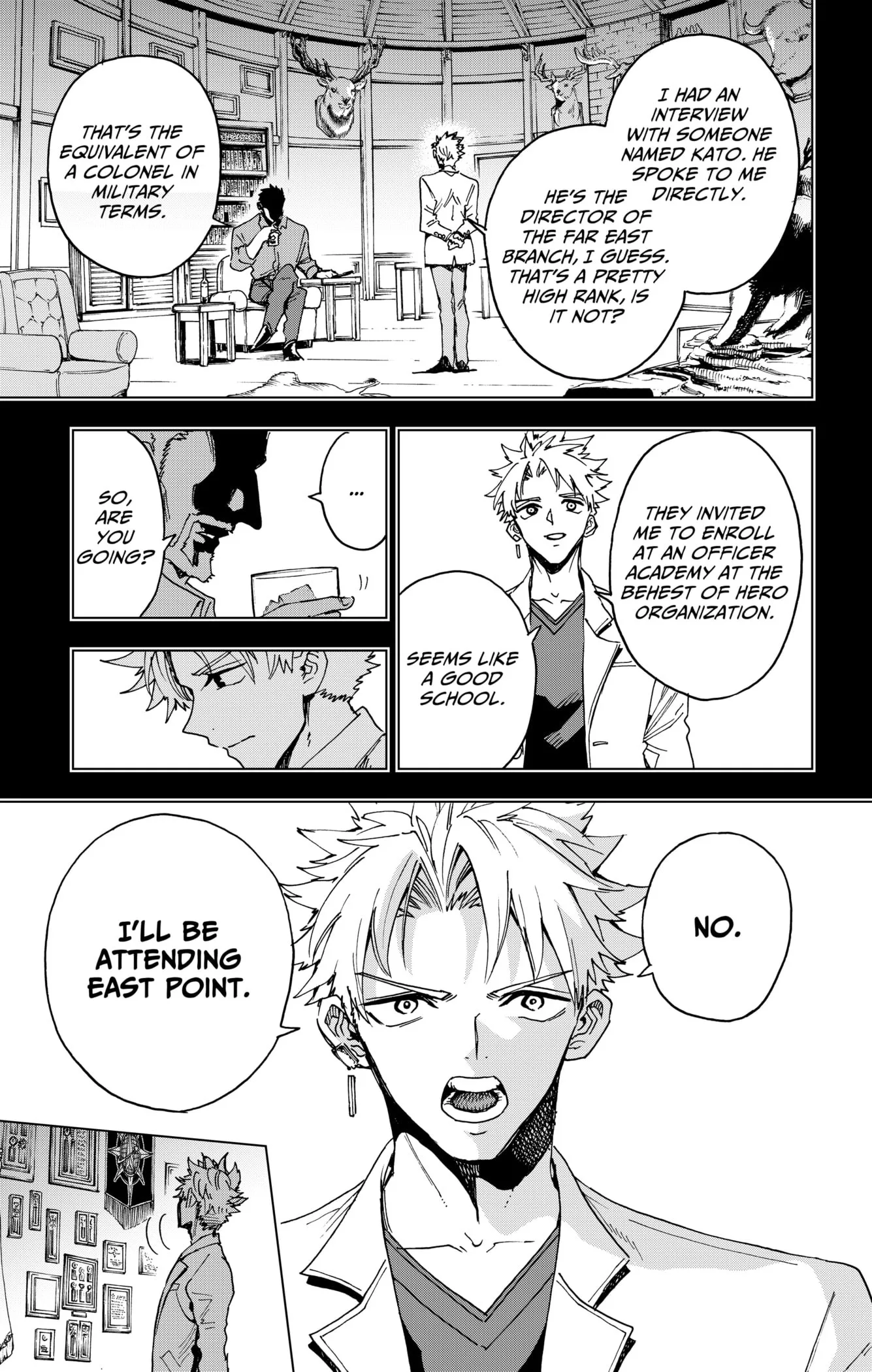 Hero Organization Chapter 30 page 9