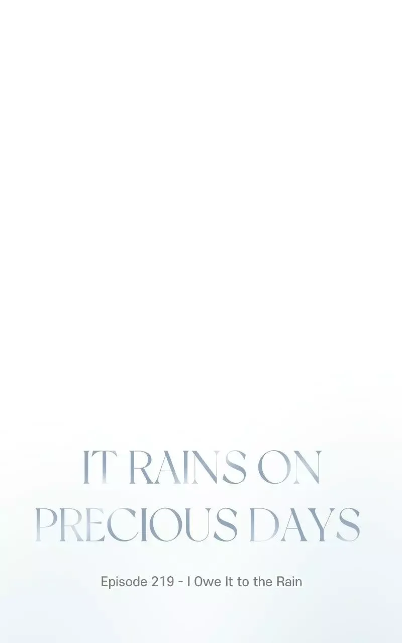 It Rains On Precious Days Chapter 219 page 1