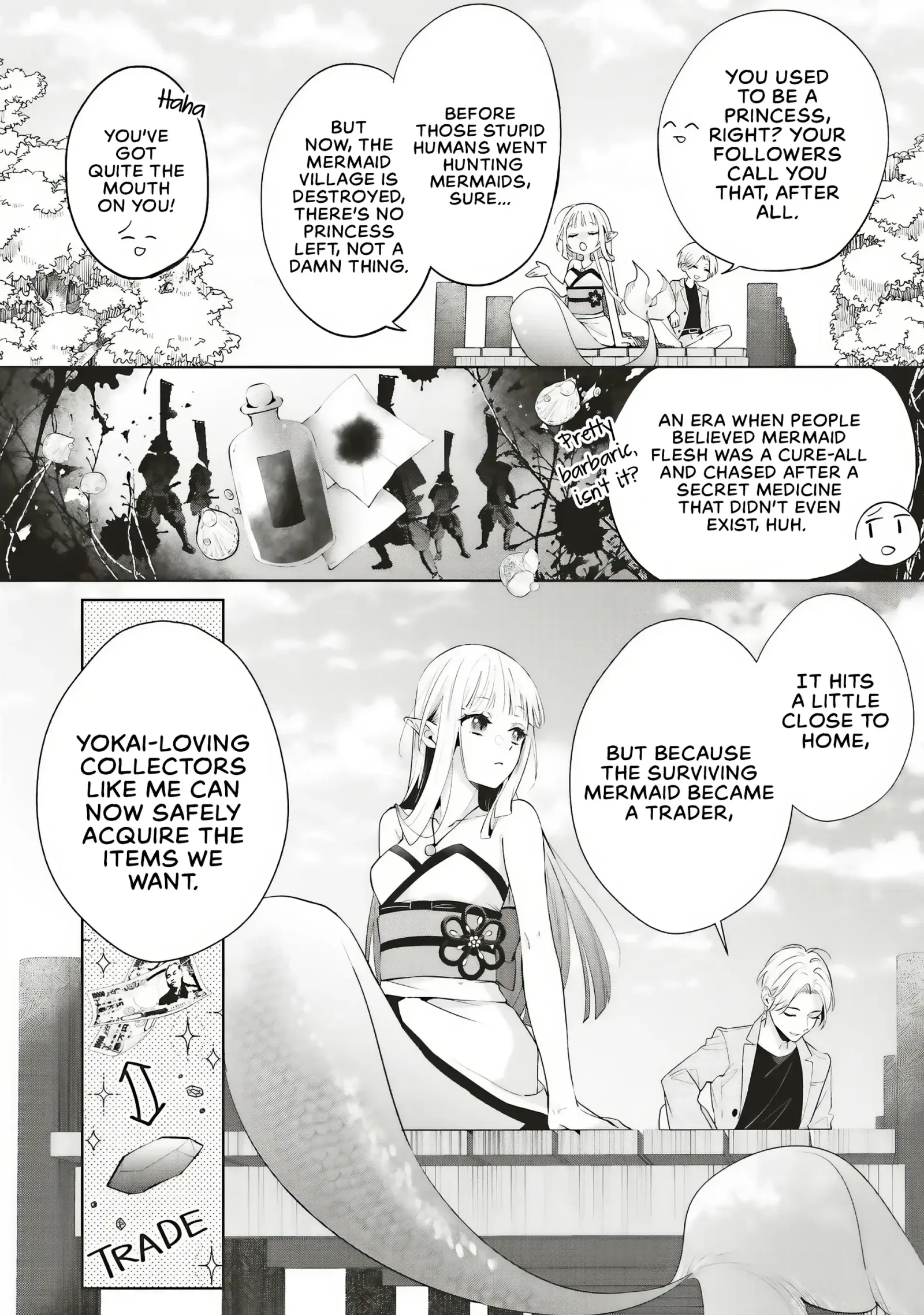 The Trading Mermaid and Sora’s First Love Chapter 1 page 7