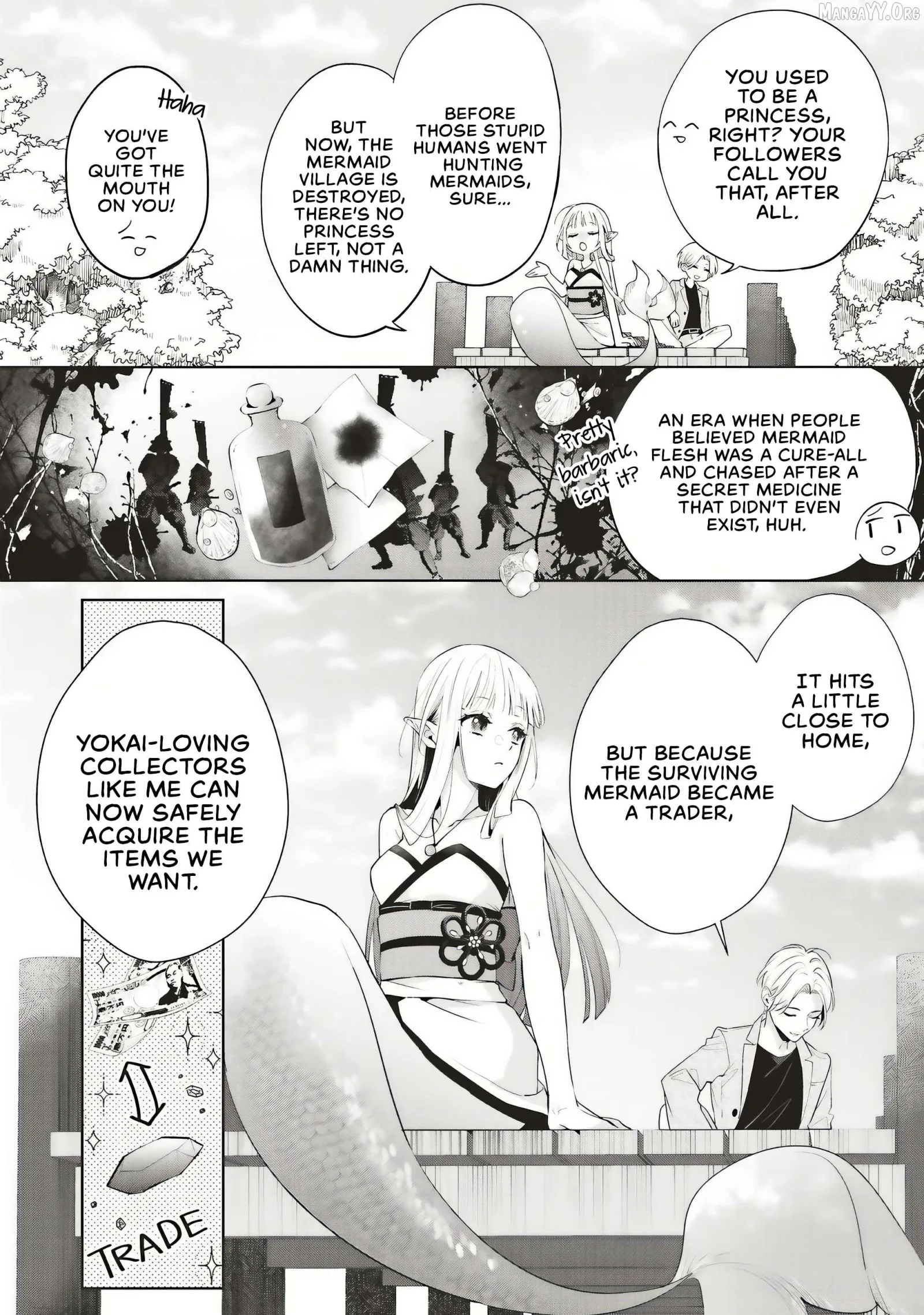 The Trading Mermaid and Sora’s First Love Chapter 1.1 page 7