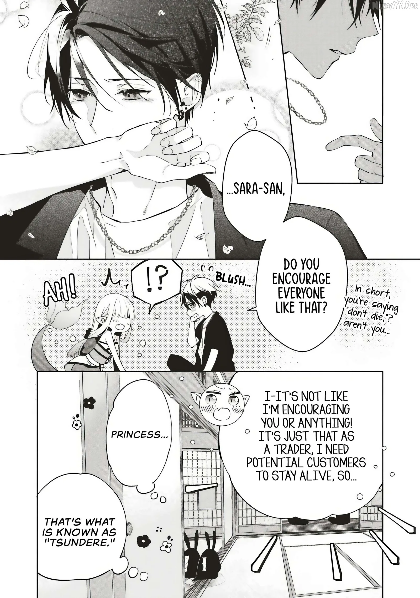 The Trading Mermaid and Sora’s First Love Chapter 1.2 page 12