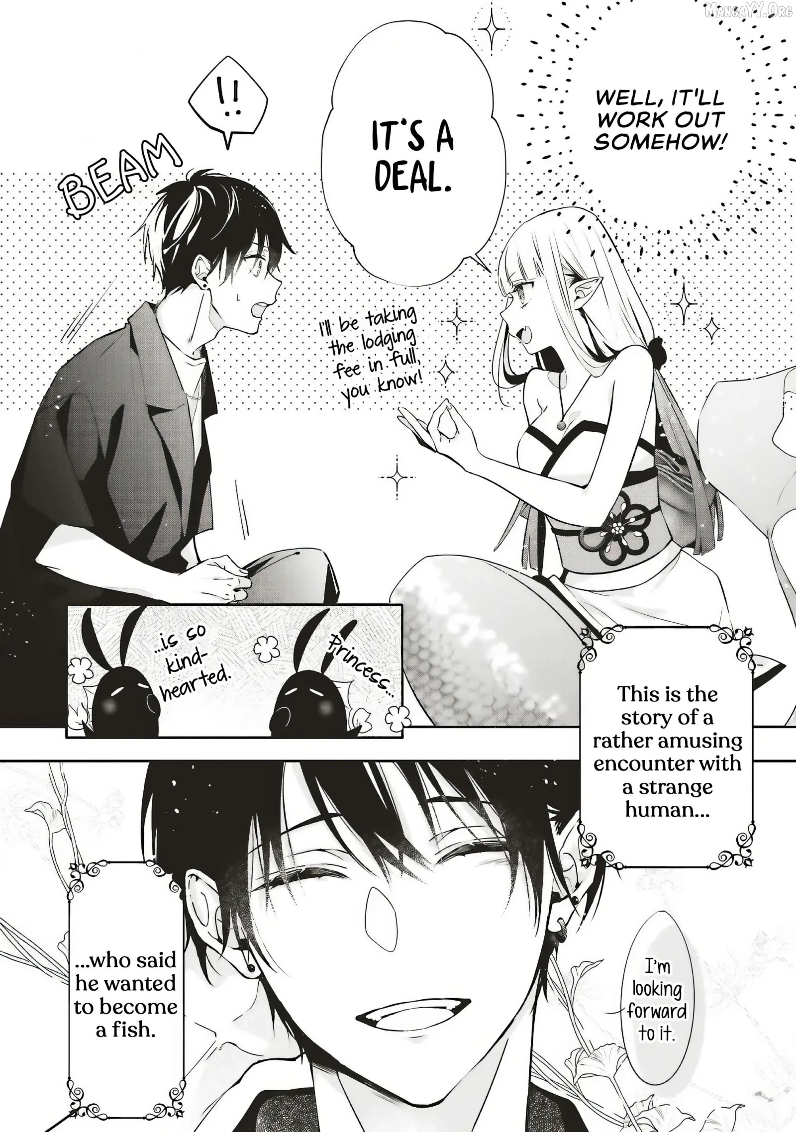The Trading Mermaid and Sora’s First Love Chapter 1.2 page 21