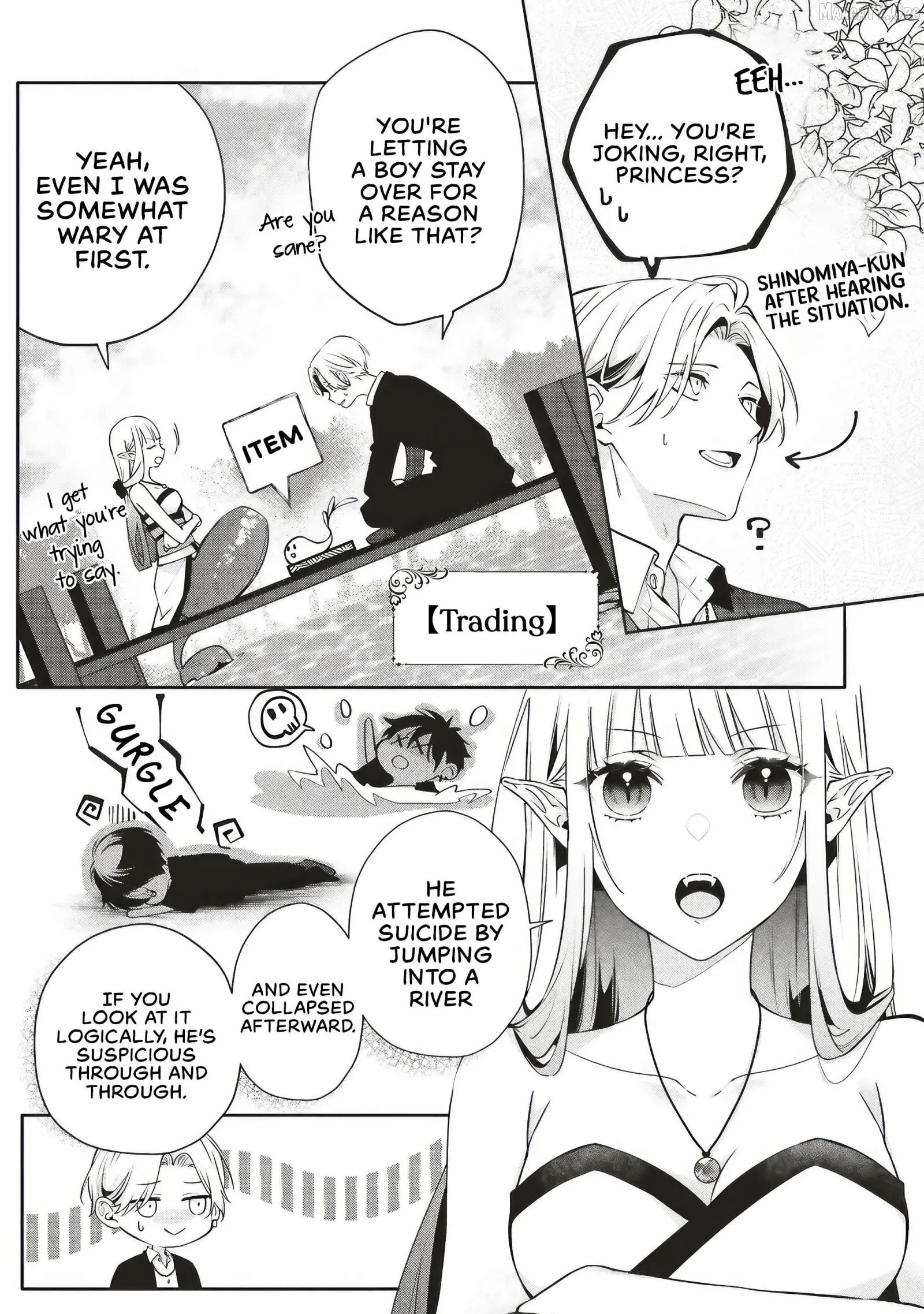 The Trading Mermaid and Sora’s First Love Chapter 2.1 page 3