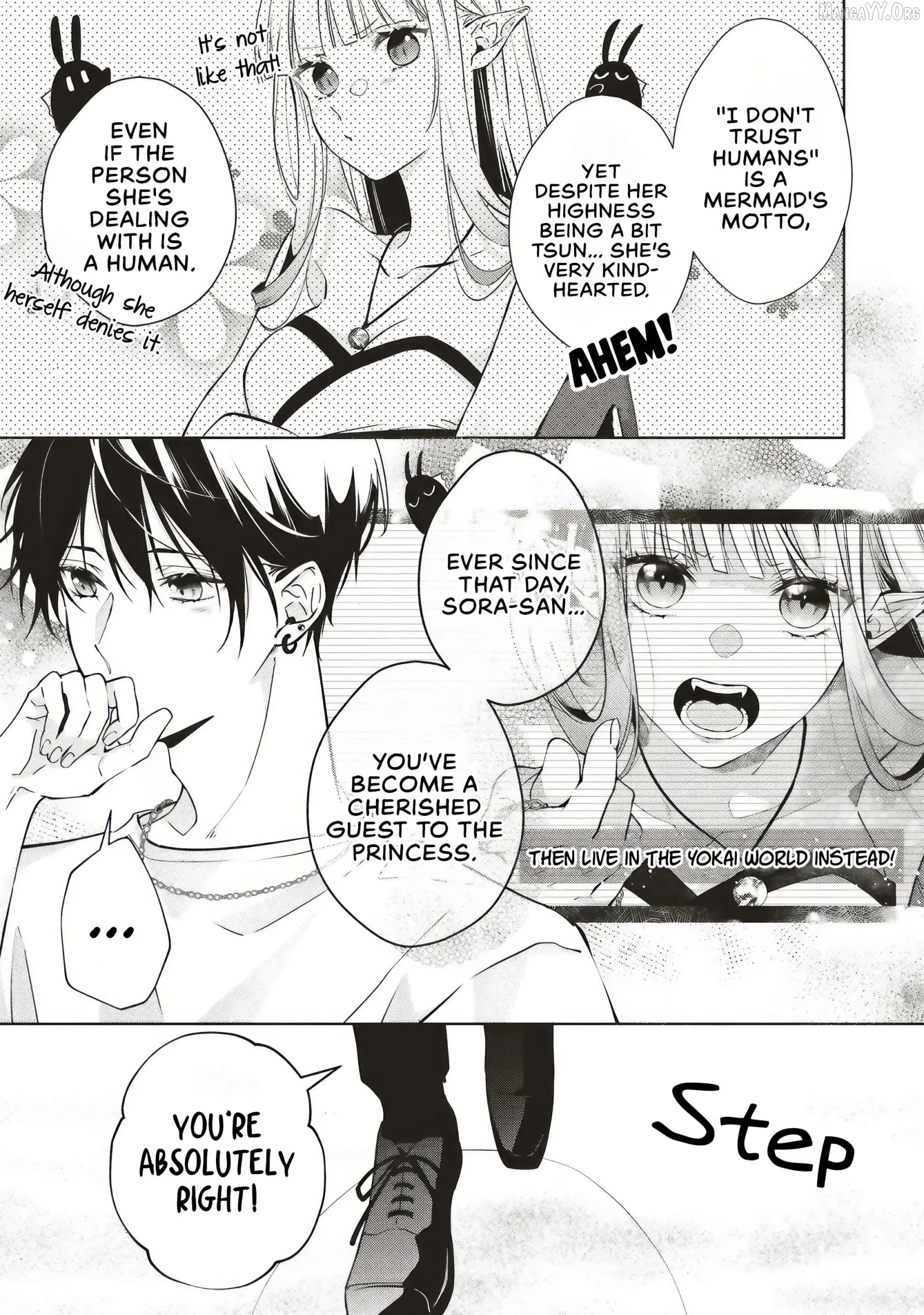 The Trading Mermaid and Sora’s First Love Chapter 2.2 page 7
