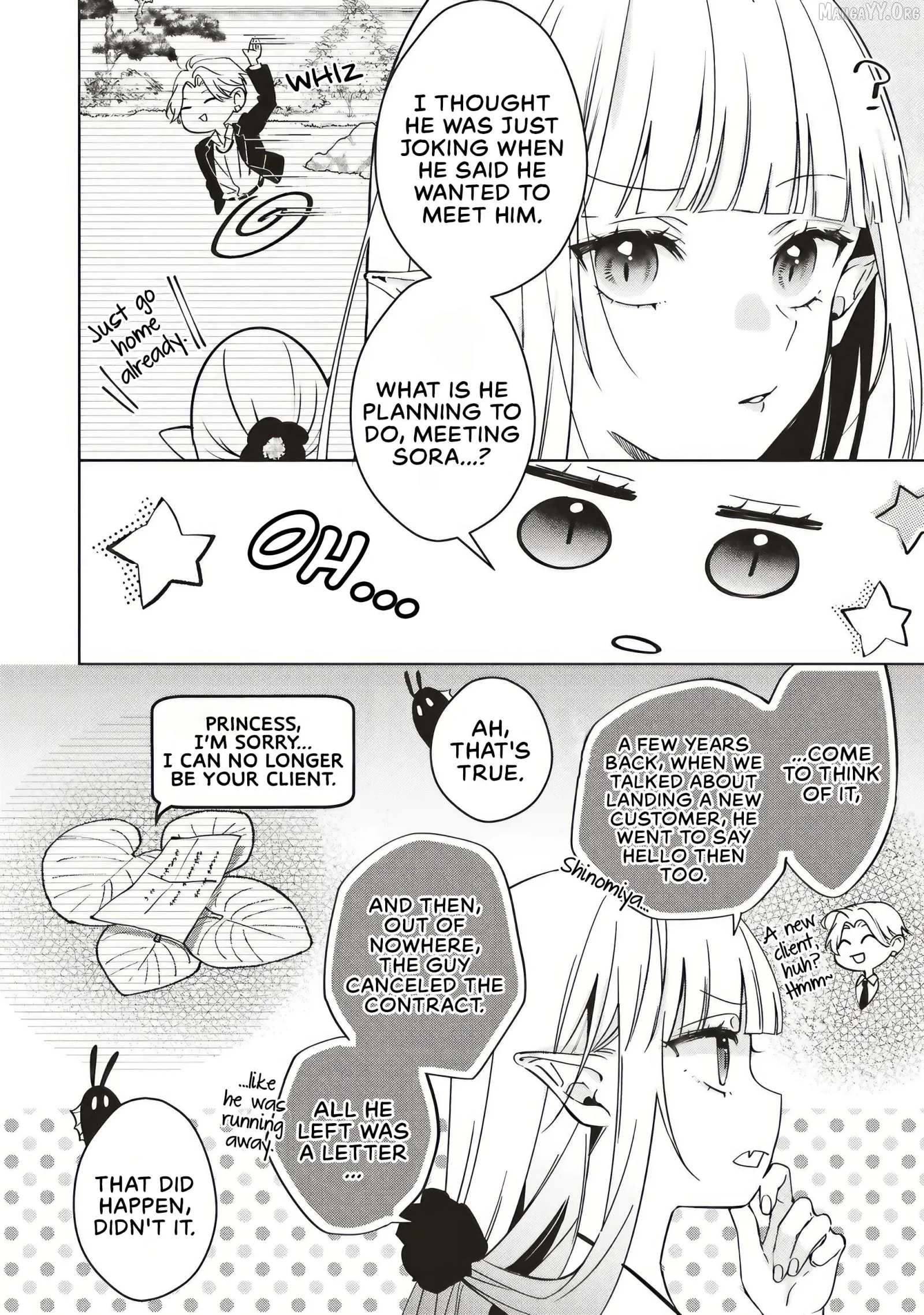 The Trading Mermaid and Sora’s First Love Chapter 2.3 page 2