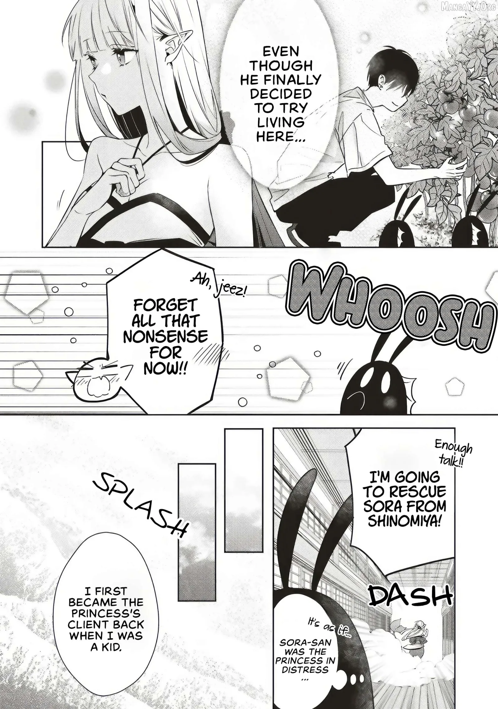 The Trading Mermaid and Sora’s First Love Chapter 2.3 page 4