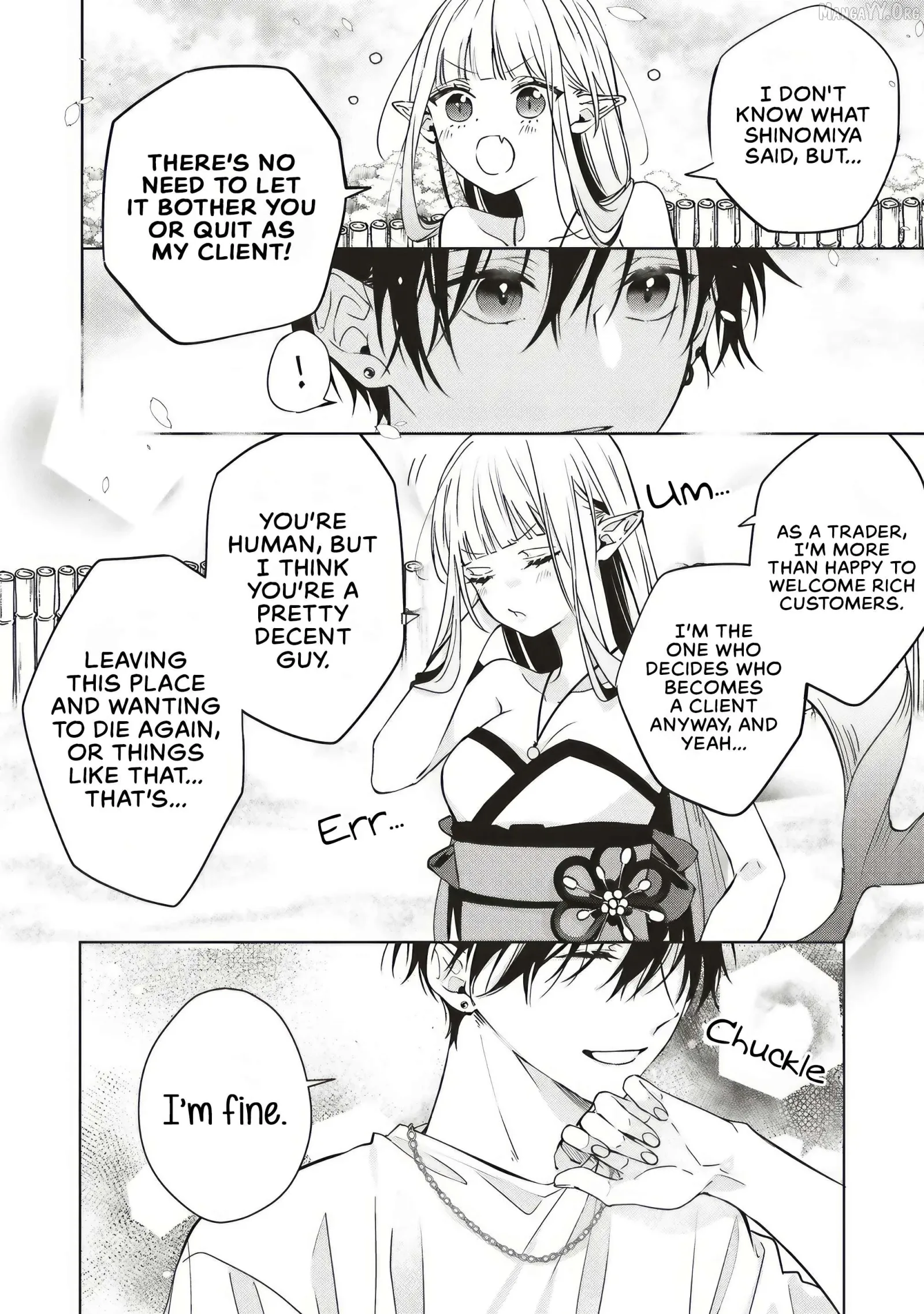 The Trading Mermaid and Sora’s First Love Chapter 2.4 page 2