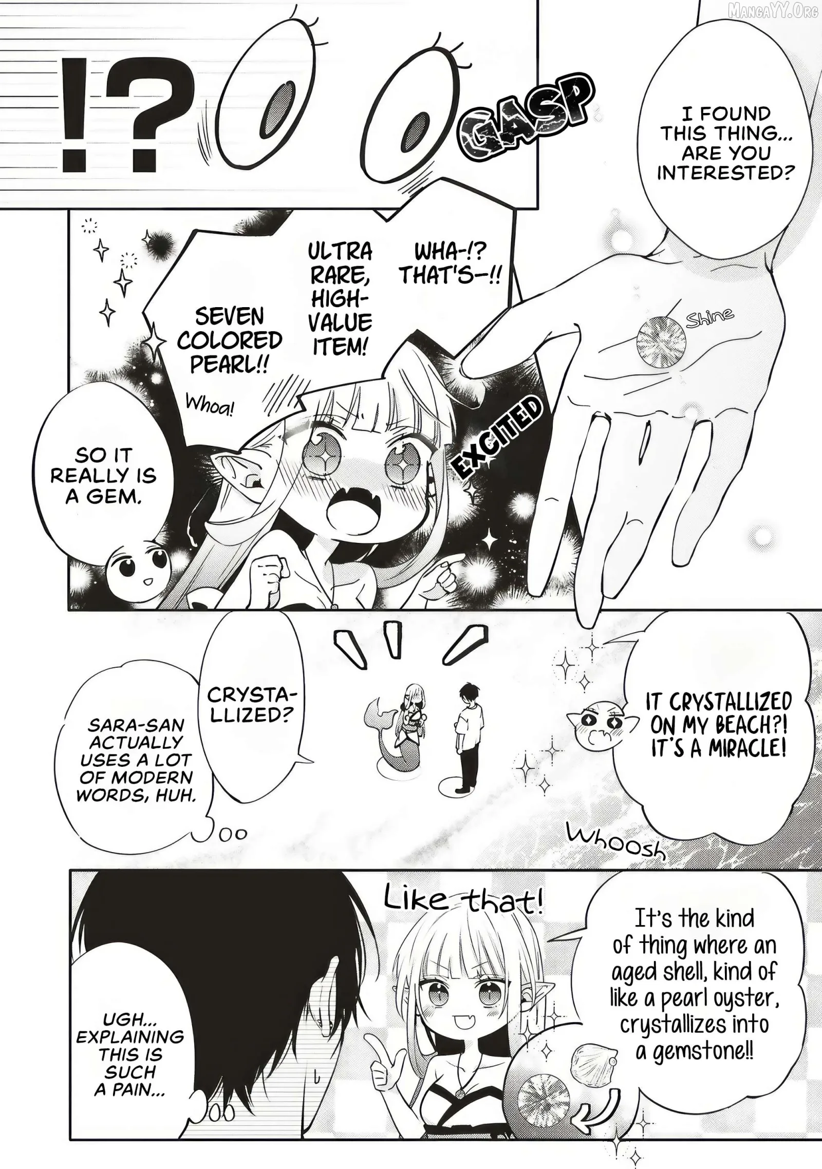 The Trading Mermaid and Sora’s First Love Chapter 2.4 page 4