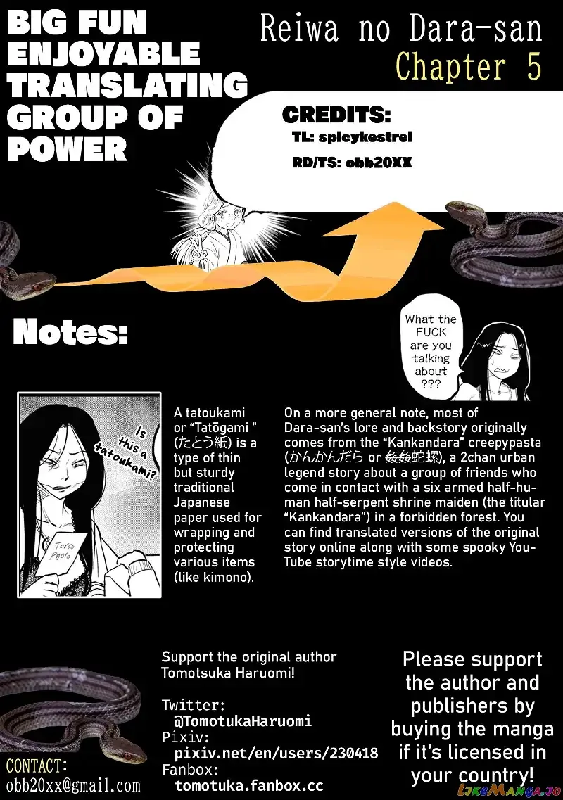 Reiwa No Dara-San Chapter 5 page 19