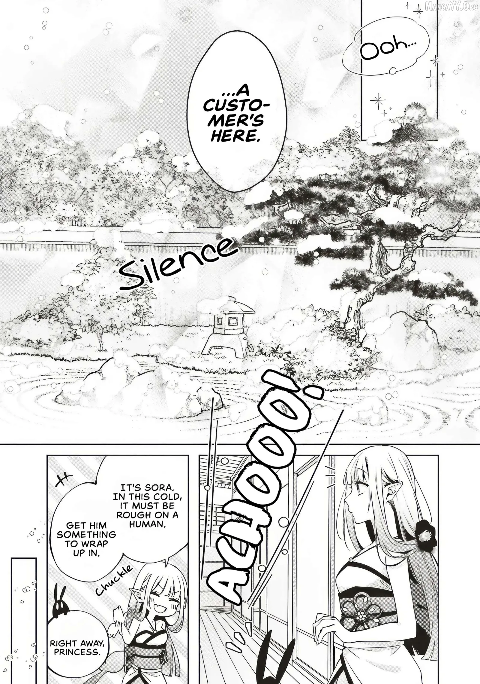 The Trading Mermaid and Sora’s First Love Chapter 3.1 page 7