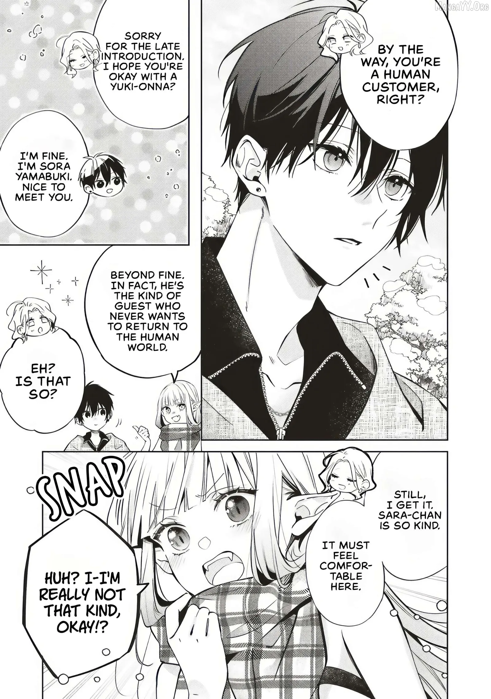 The Trading Mermaid and Sora’s First Love Chapter 3.2 page 4