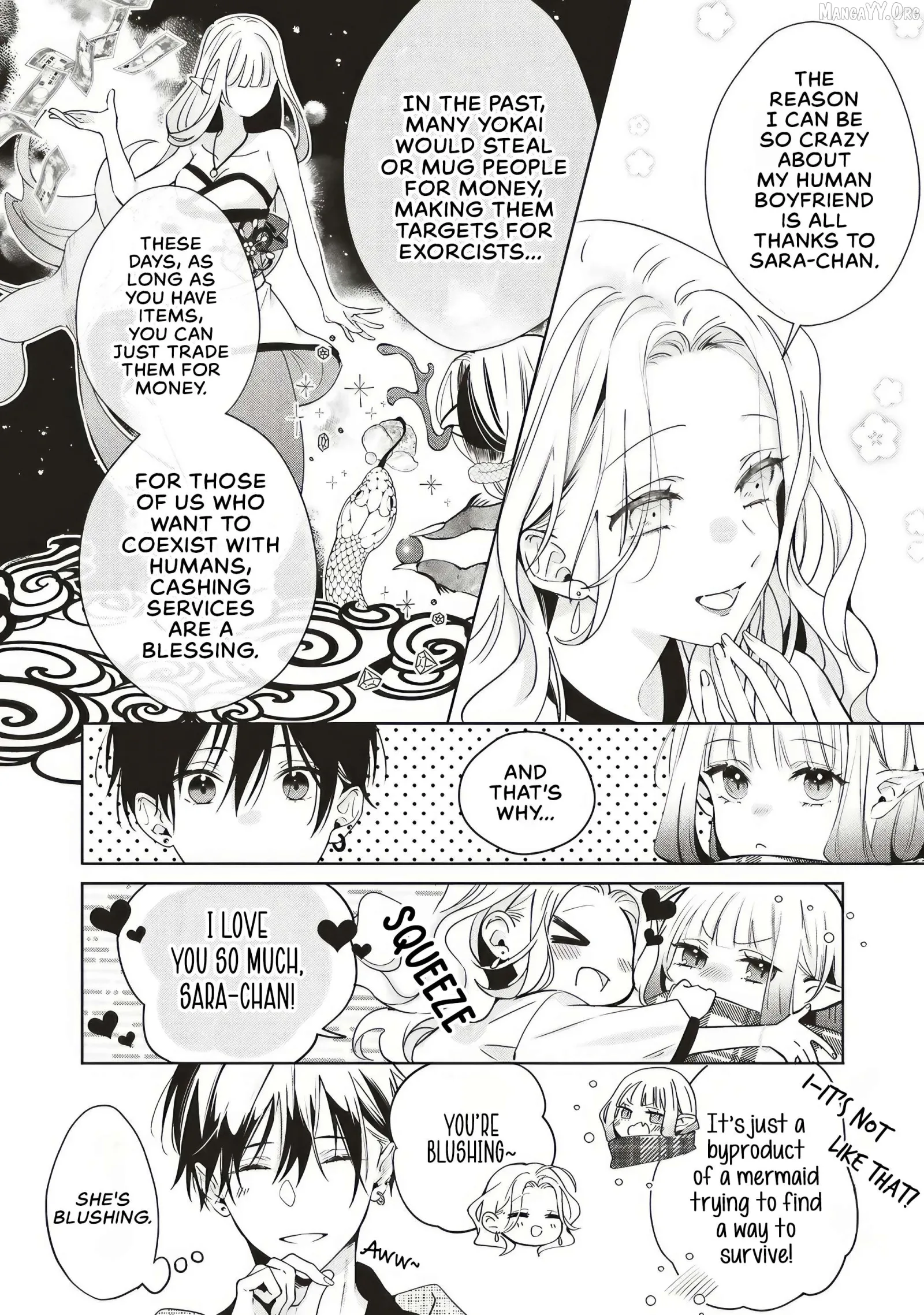 The Trading Mermaid and Sora’s First Love Chapter 3.2 page 5