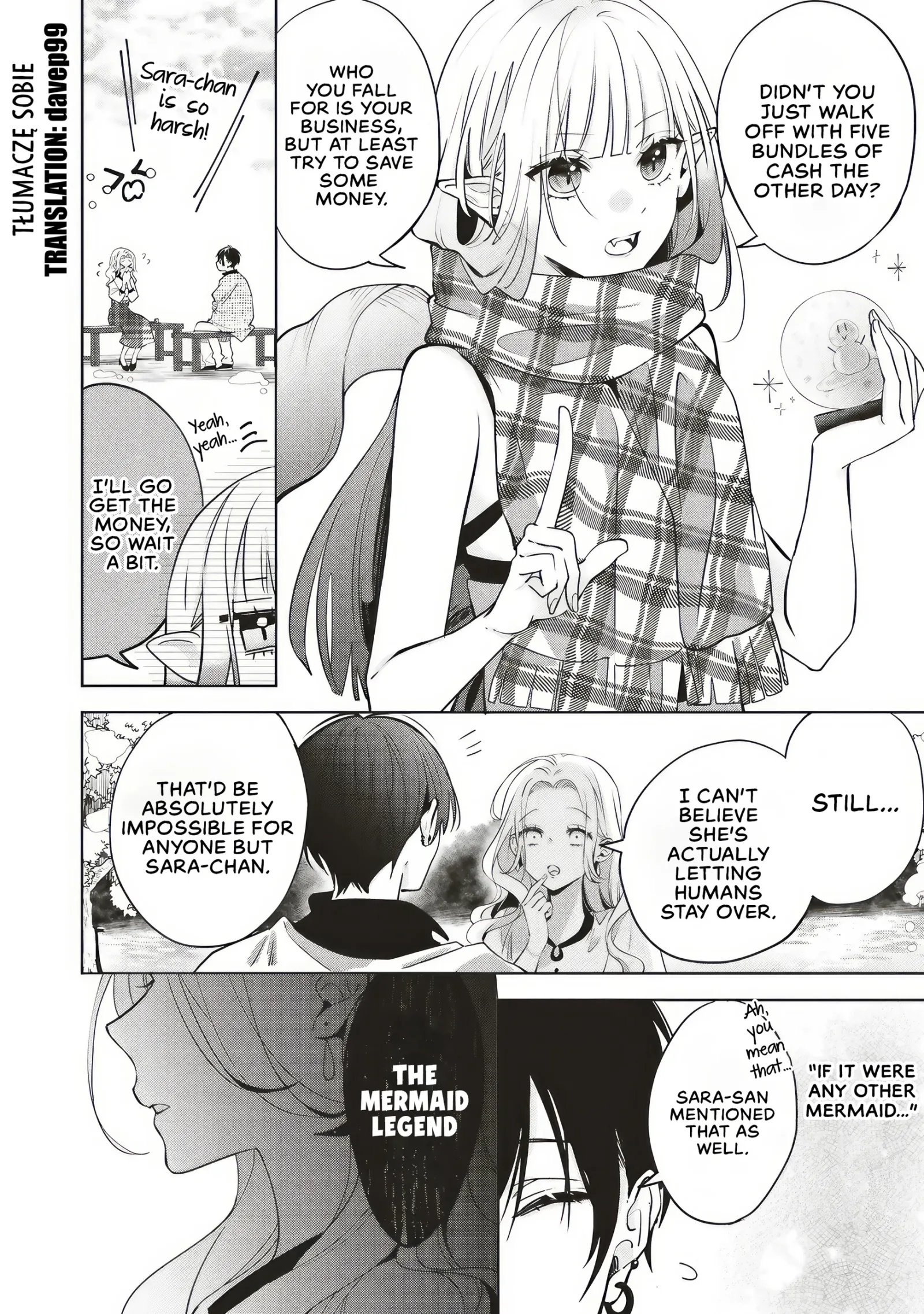 The Trading Mermaid and Sora’s First Love Chapter 3.3 page 1