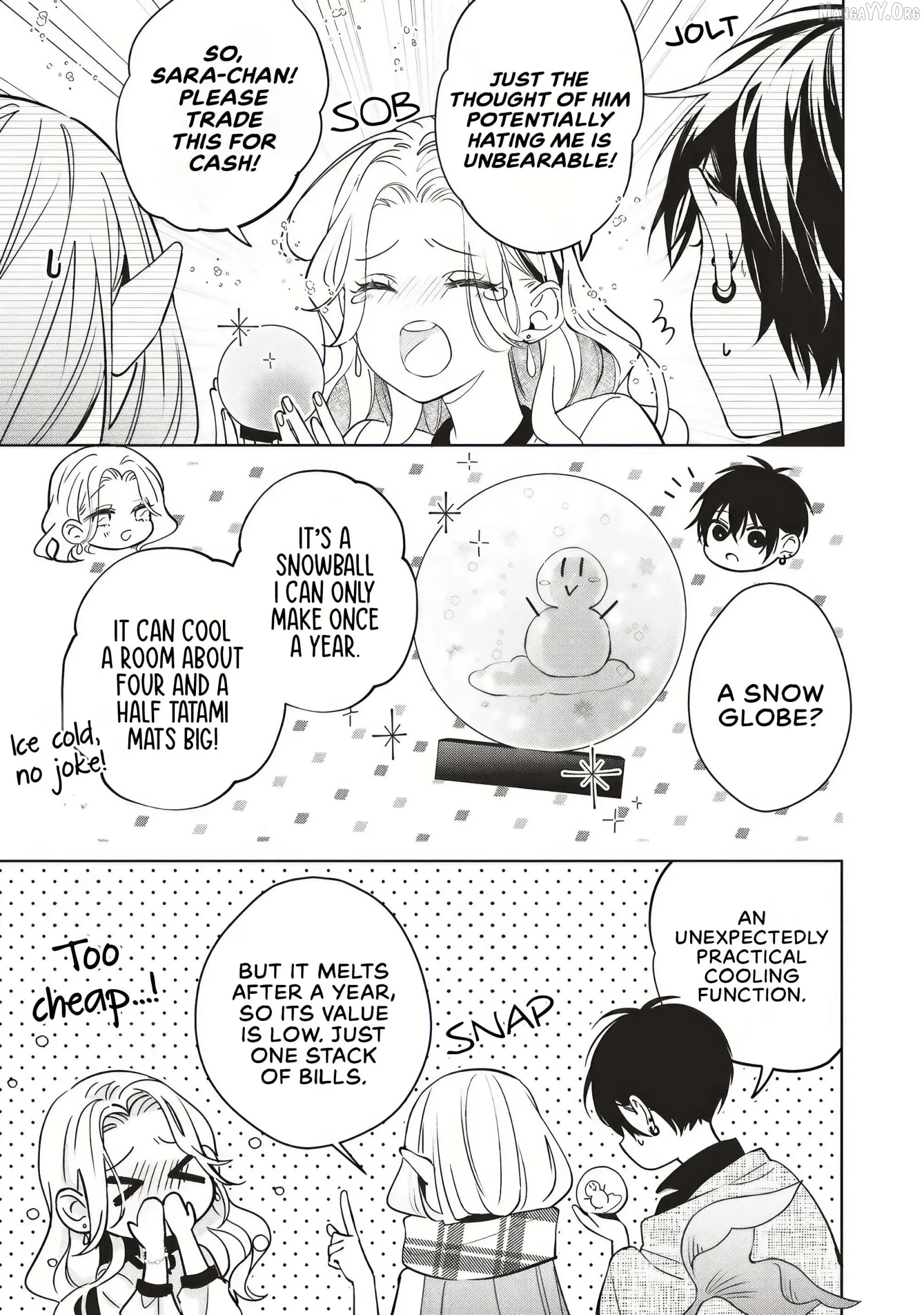 The Trading Mermaid and Sora’s First Love Chapter 3.2 page 8