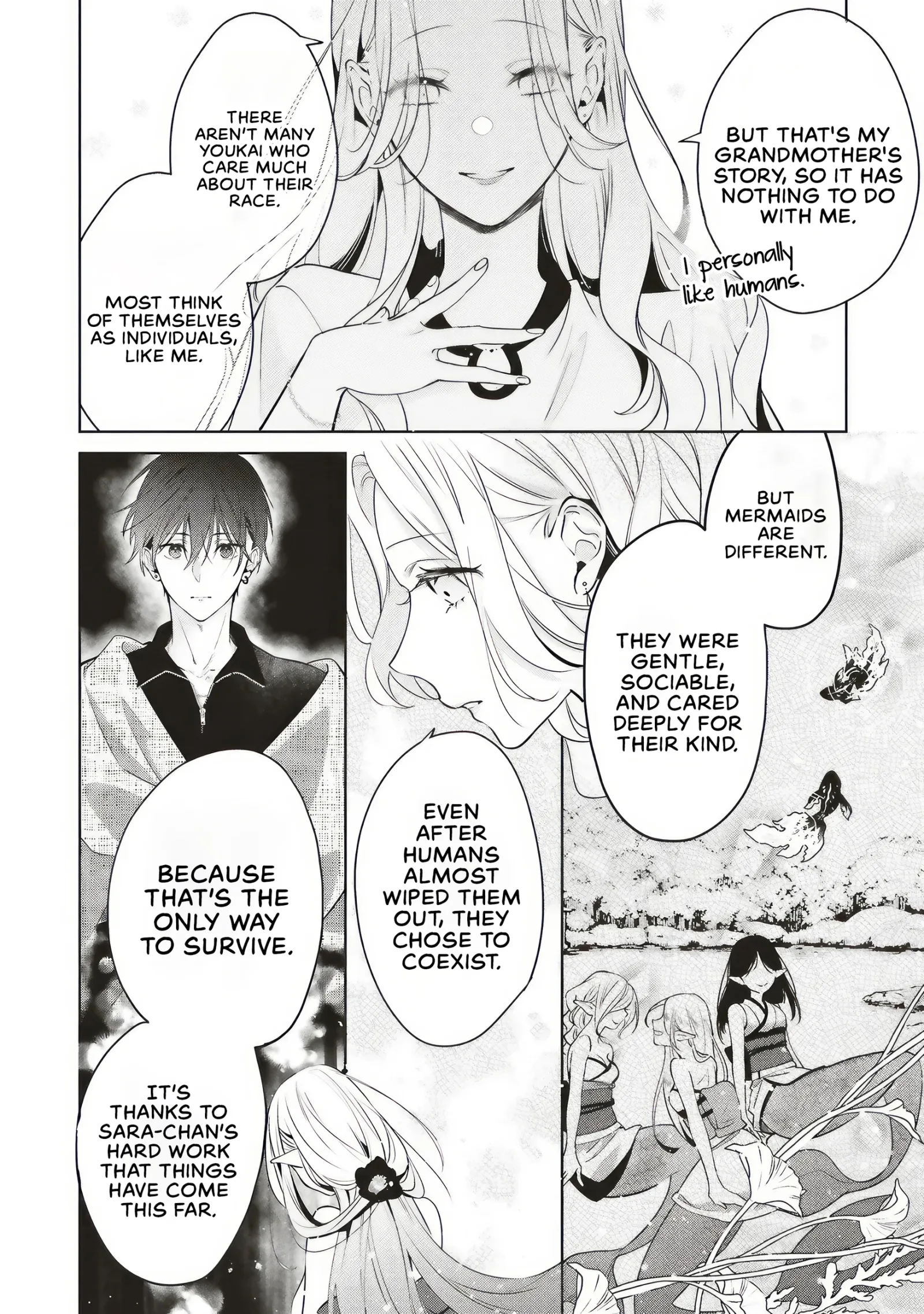 The Trading Mermaid and Sora’s First Love Chapter 3.3 page 3