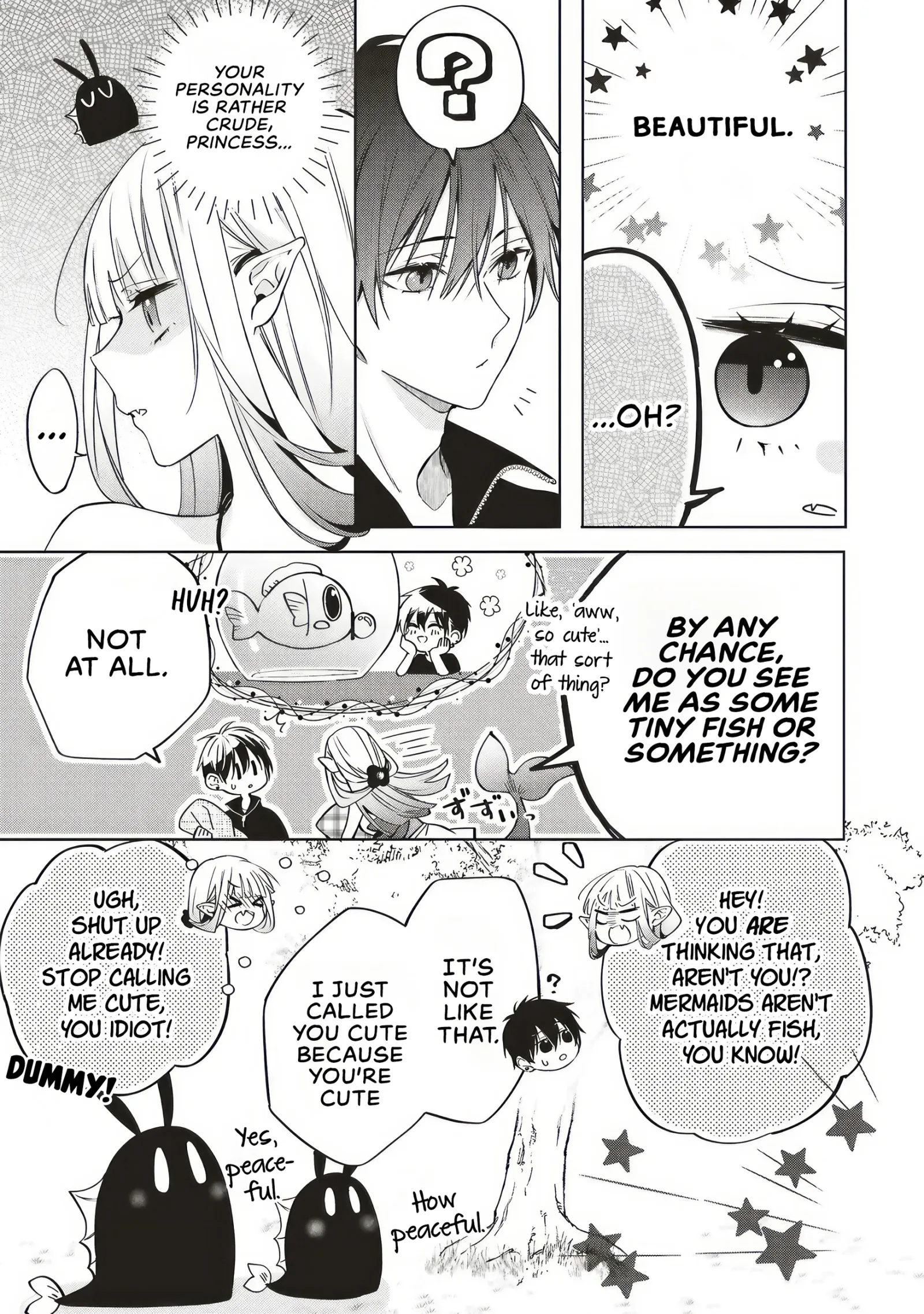The Trading Mermaid and Sora’s First Love Chapter 3.3 page 8