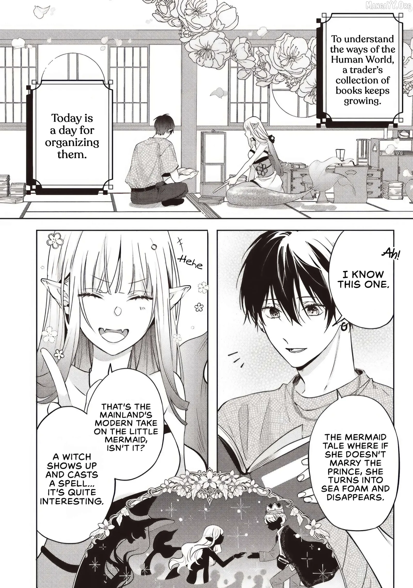 The Trading Mermaid and Sora’s First Love Chapter 4.1 page 4