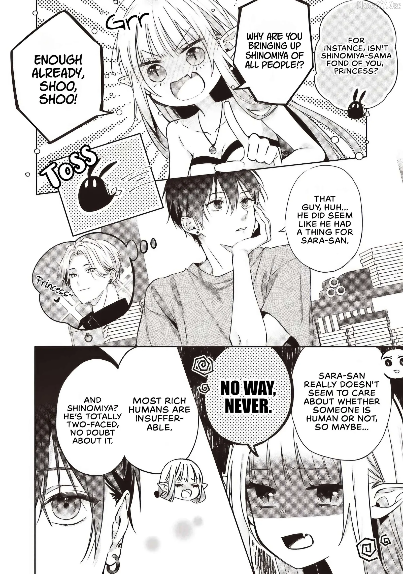 The Trading Mermaid and Sora’s First Love Chapter 4.1 page 6