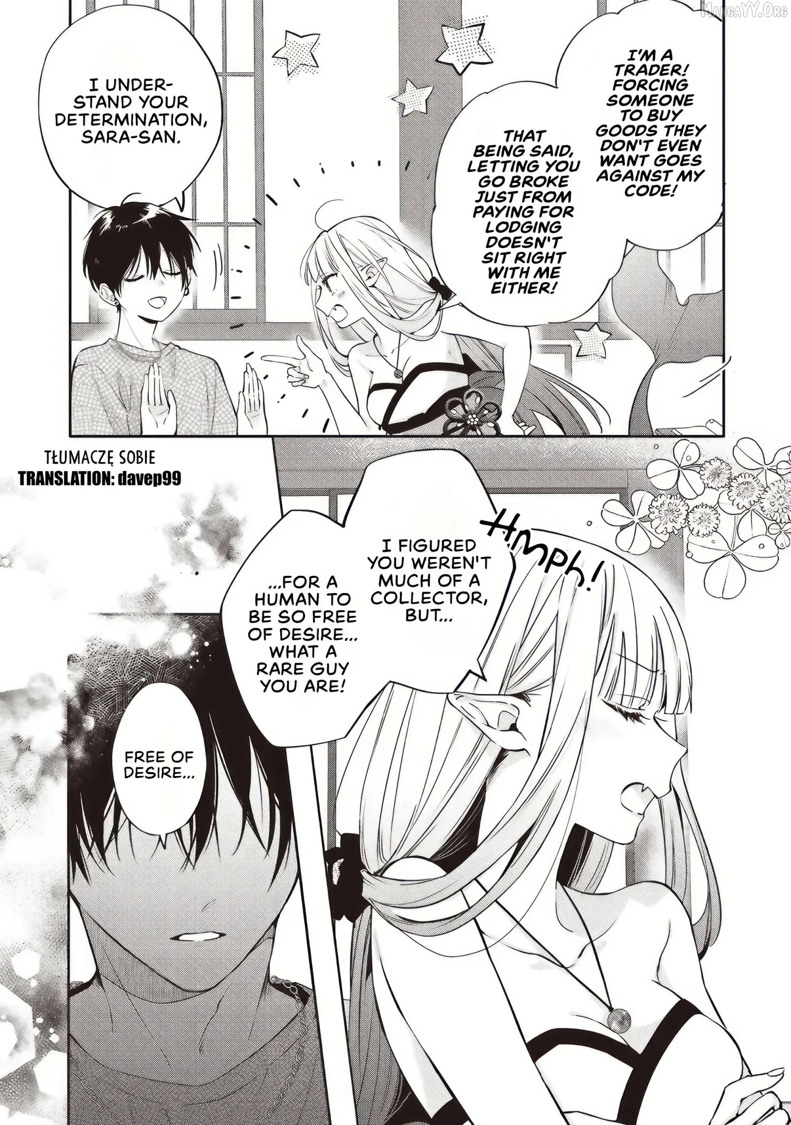 The Trading Mermaid and Sora’s First Love Chapter 4.2 page 1
