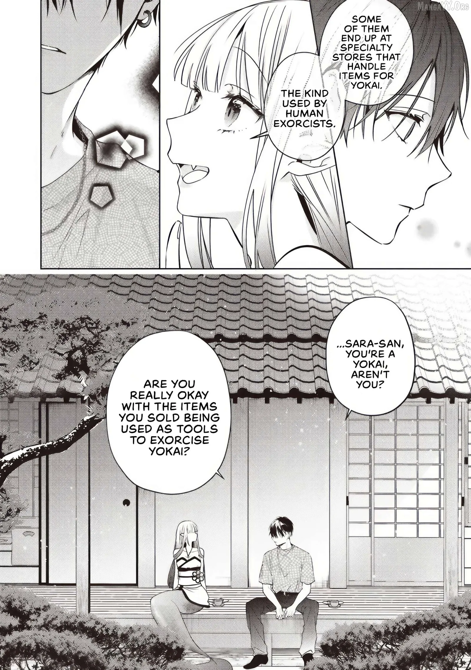 The Trading Mermaid and Sora’s First Love Chapter 4.2 page 8