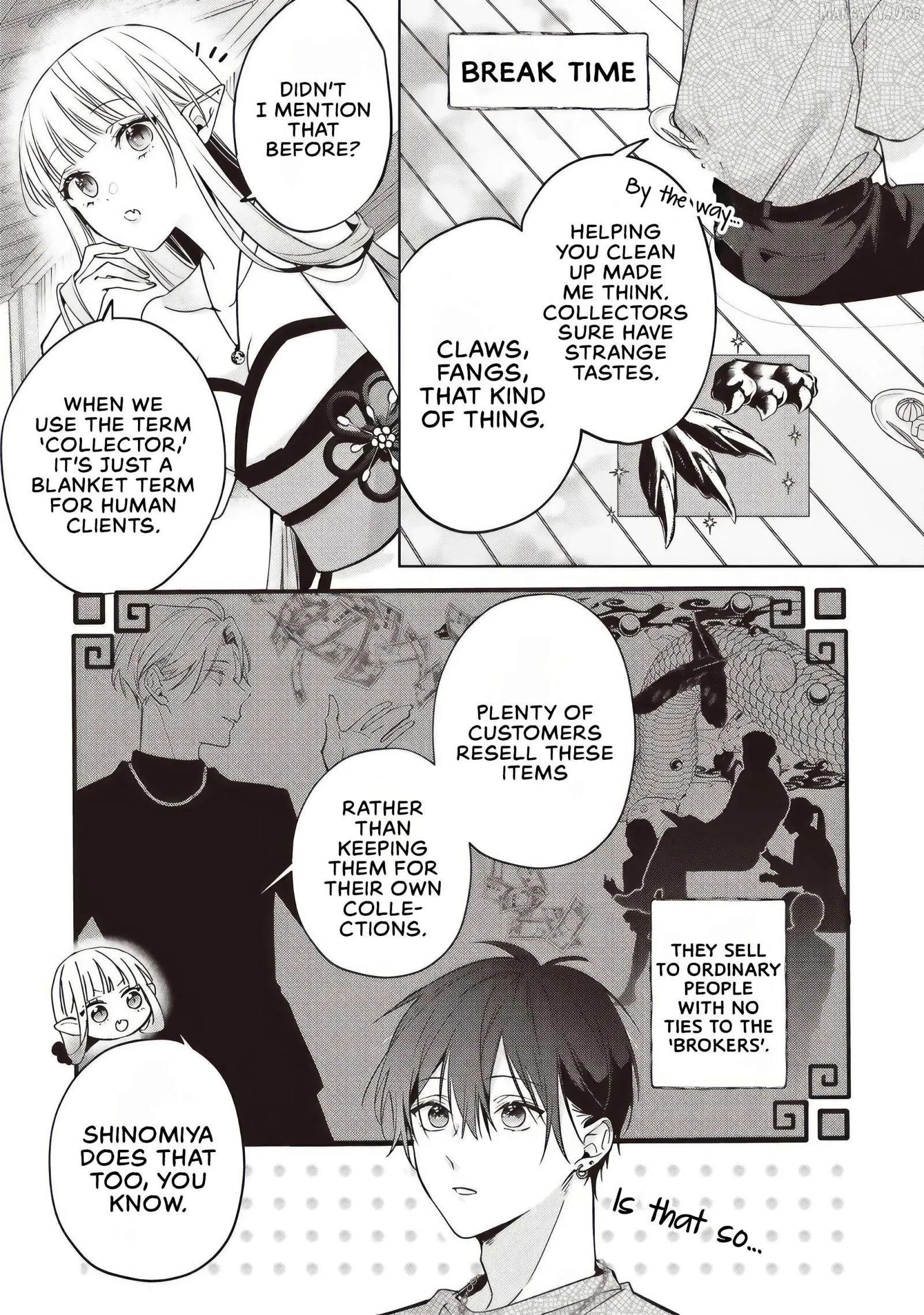 The Trading Mermaid and Sora’s First Love Chapter 4.2 page 7