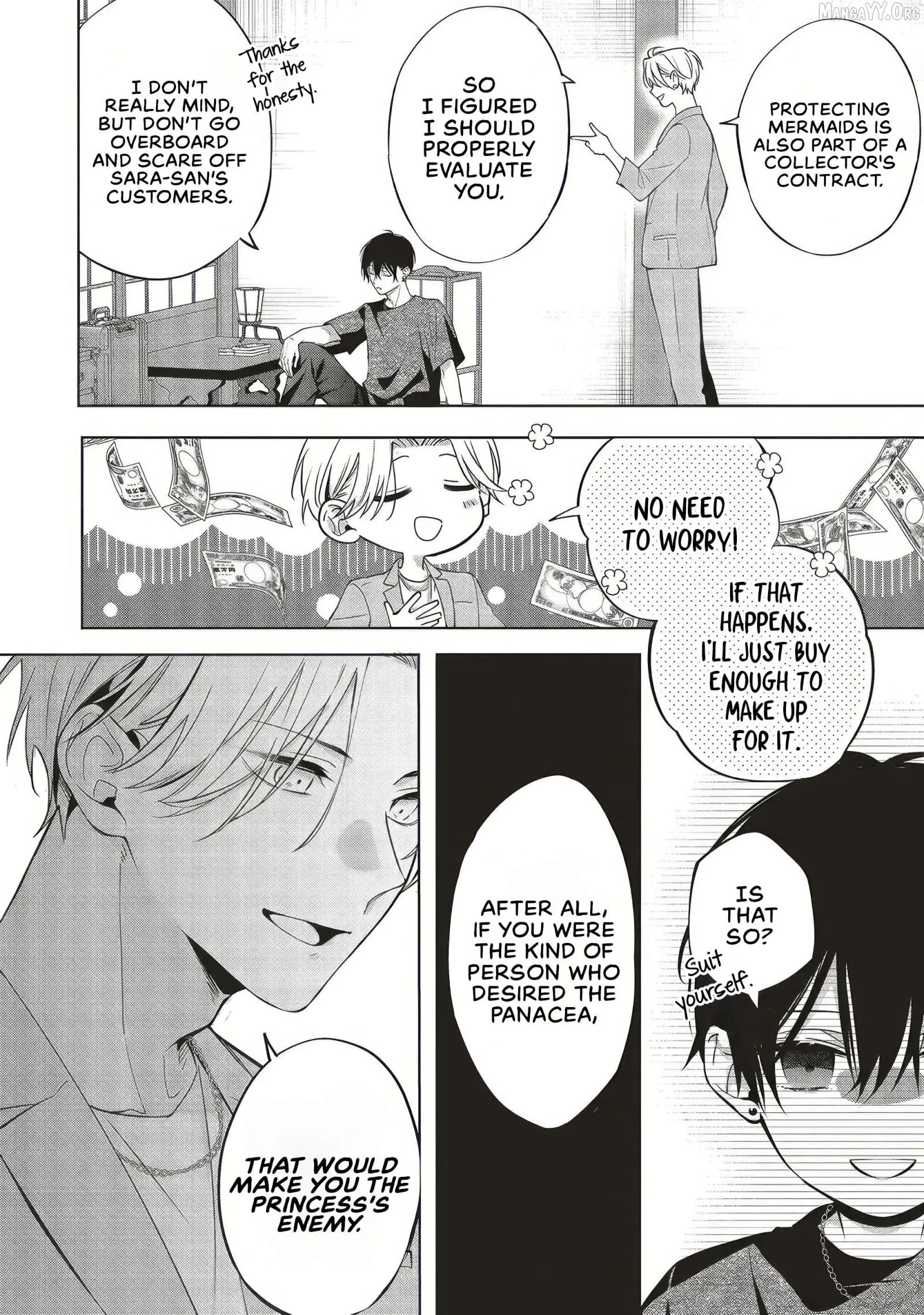 The Trading Mermaid and Sora’s First Love Chapter 4.4 page 2