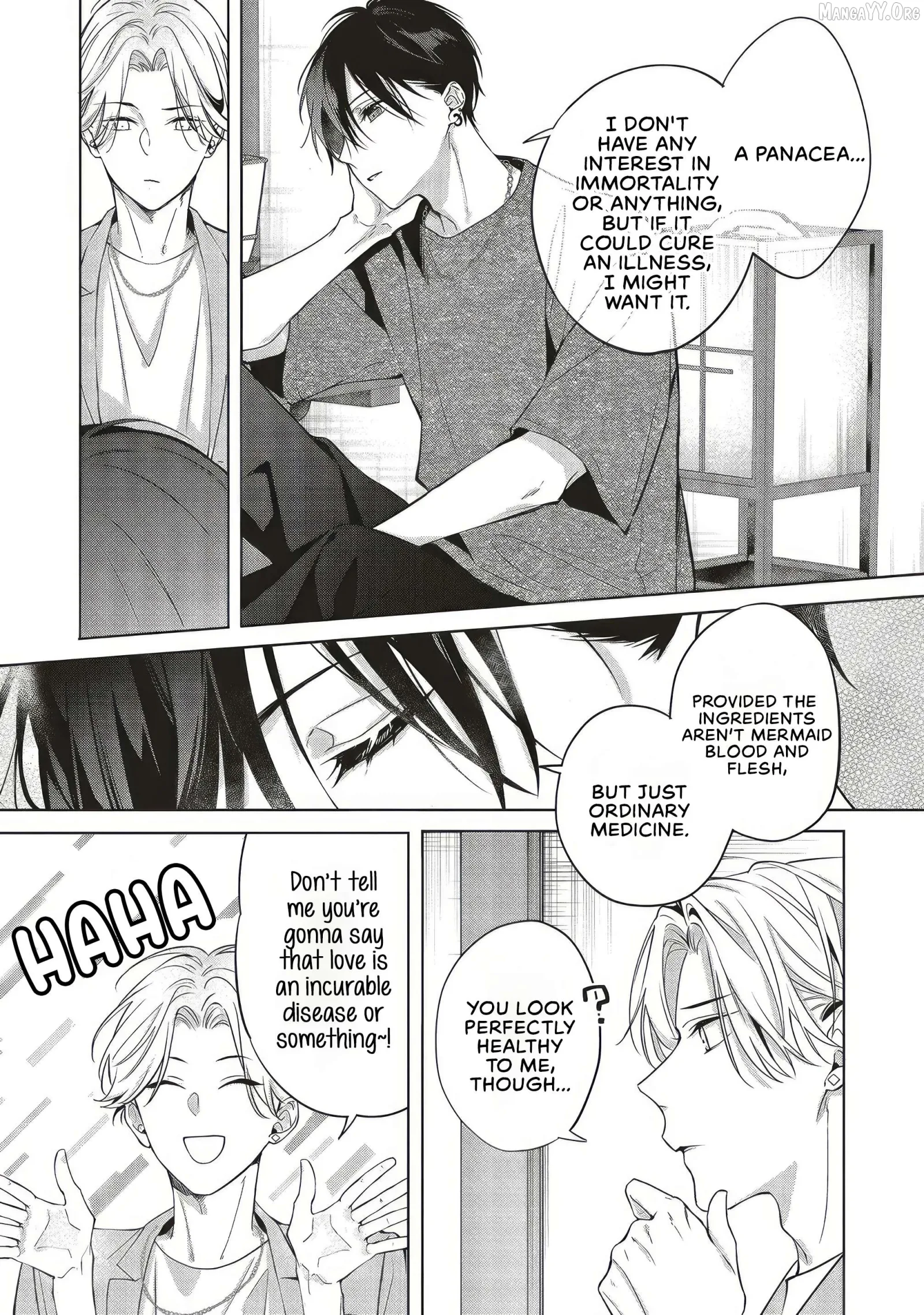 The Trading Mermaid and Sora’s First Love Chapter 4.4 page 3