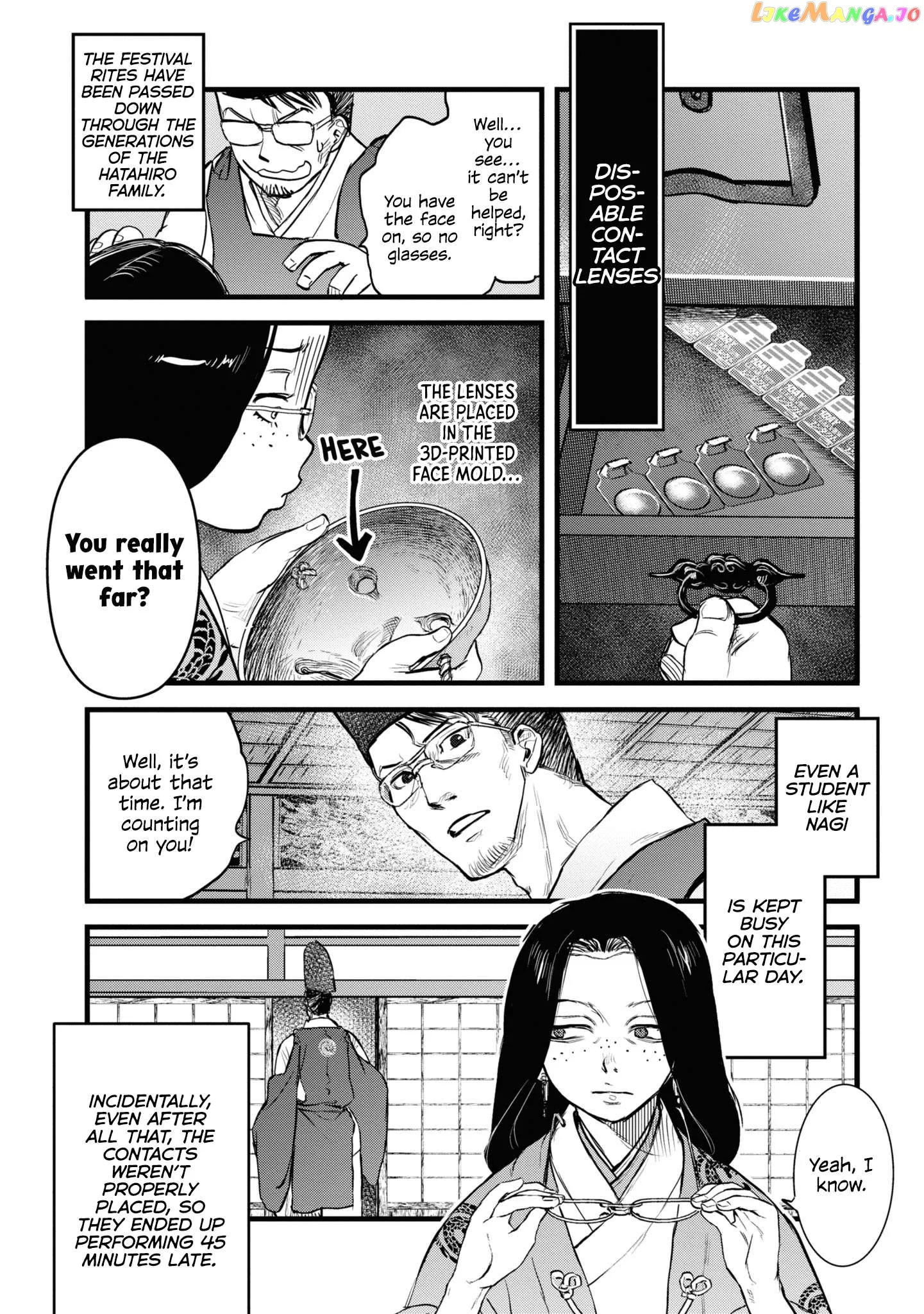 Reiwa No Dara-San Chapter 13 page 8