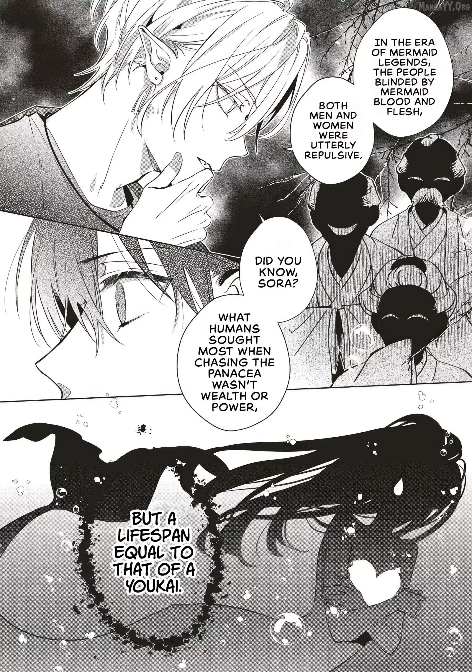 The Trading Mermaid and Sora’s First Love Chapter 5.1 page 6
