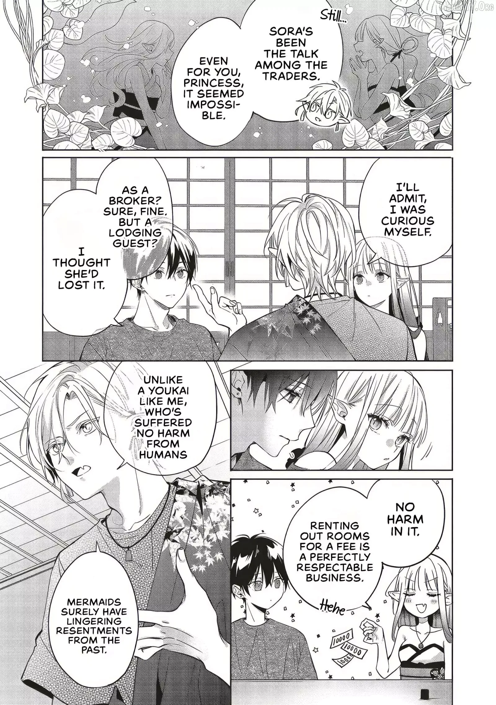 The Trading Mermaid and Sora’s First Love Chapter 5.1 page 5