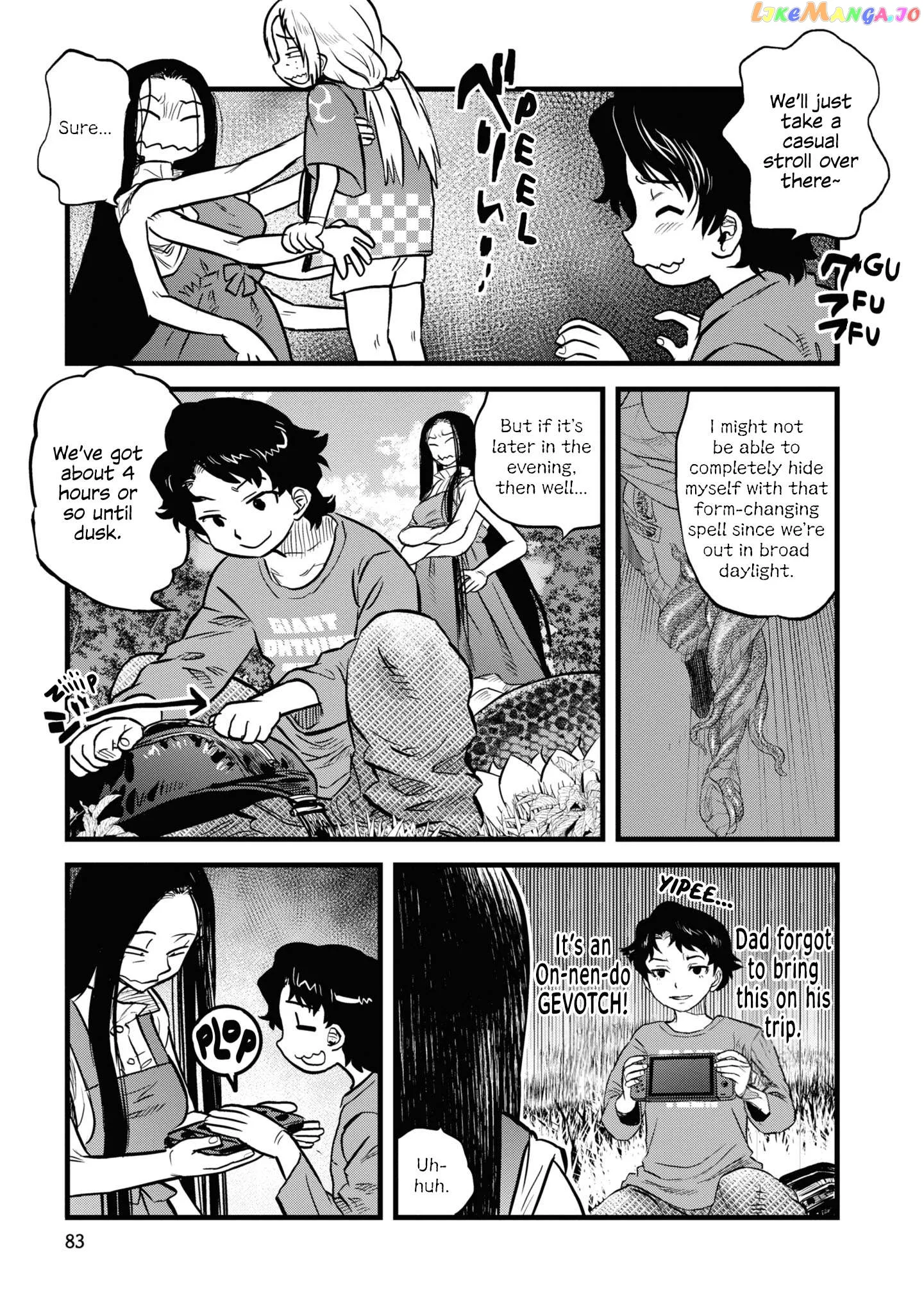 Reiwa No Dara-San Chapter 13 page 13