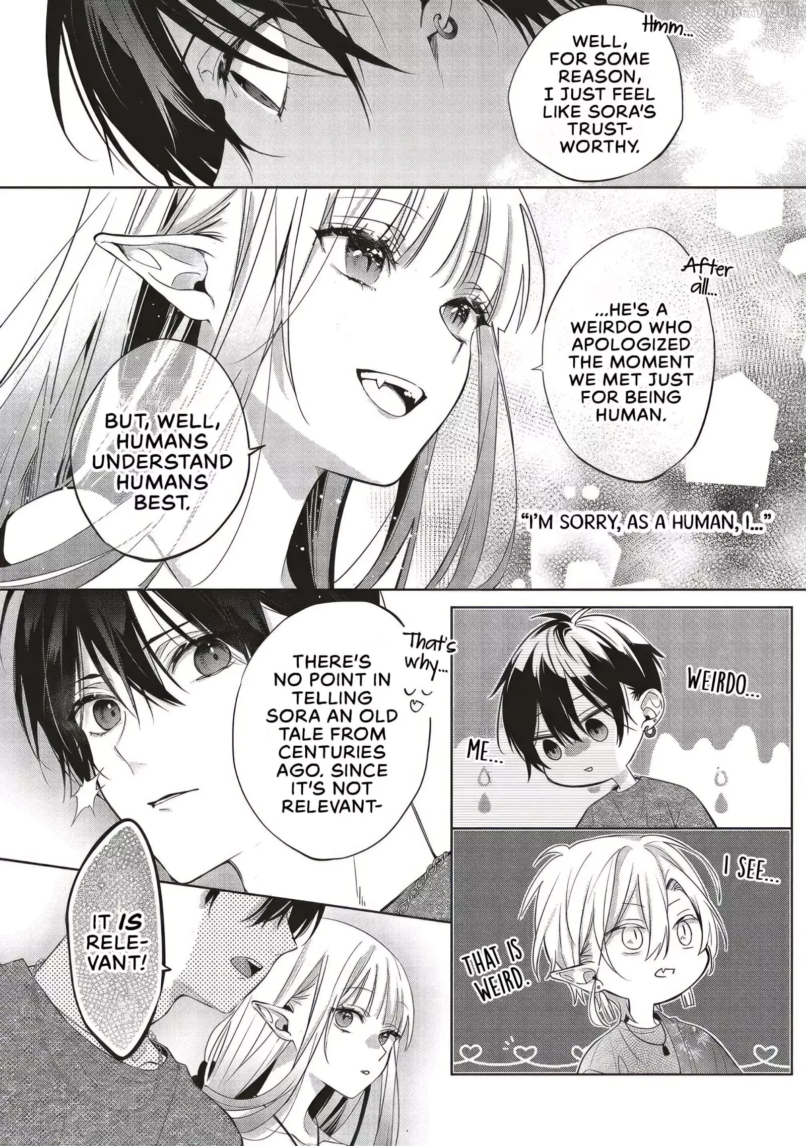 The Trading Mermaid and Sora’s First Love Chapter 5.1 page 8