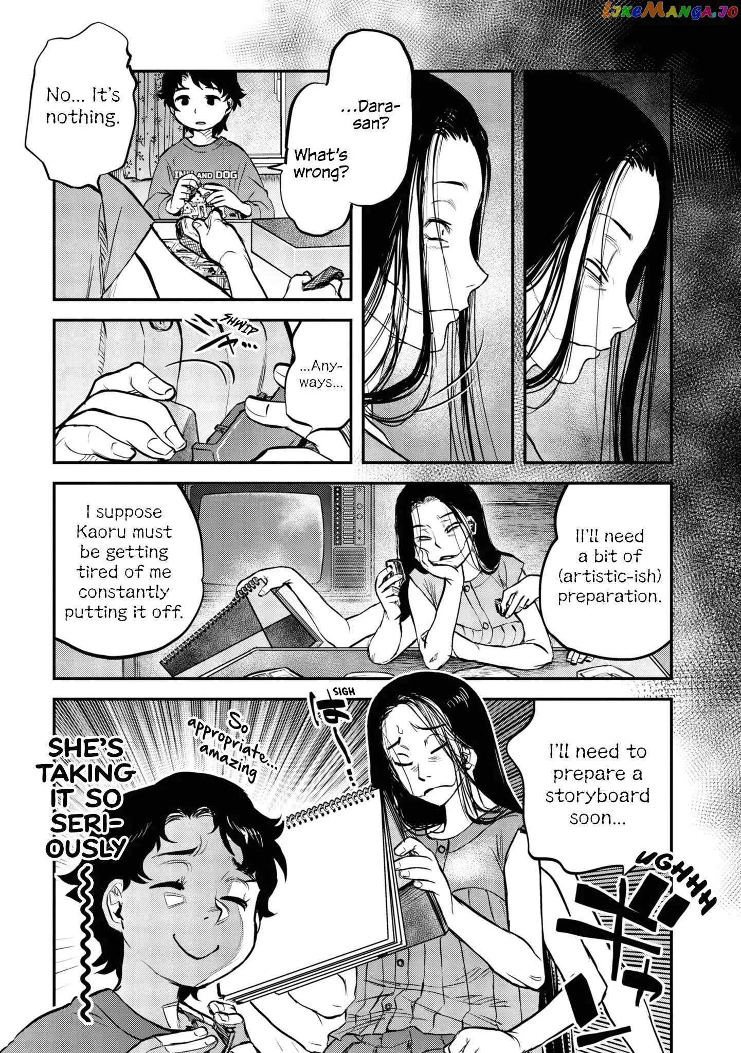 Reiwa No Dara-San Chapter 16 page 15