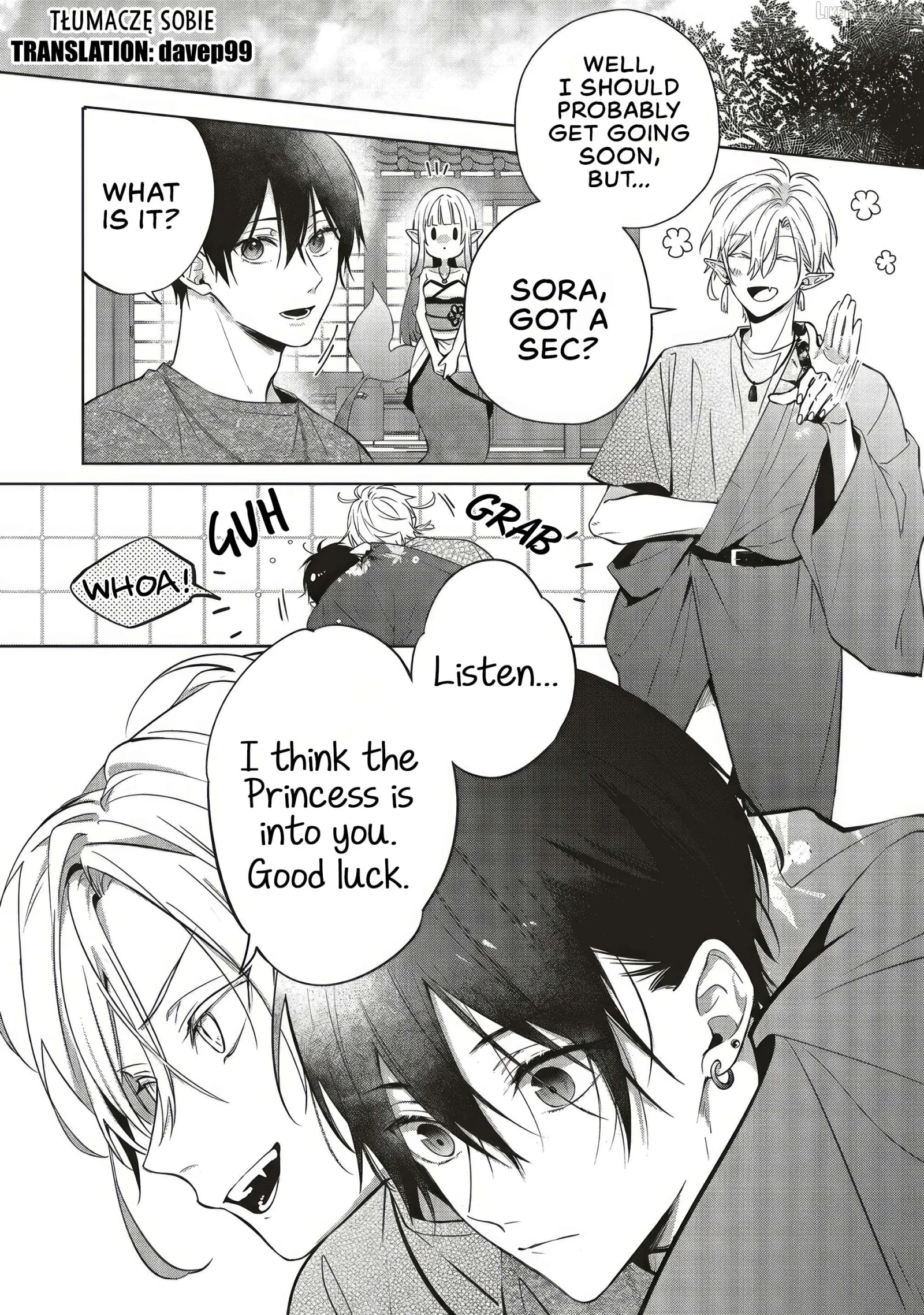 The Trading Mermaid and Sora’s First Love Chapter 6.2 page 1