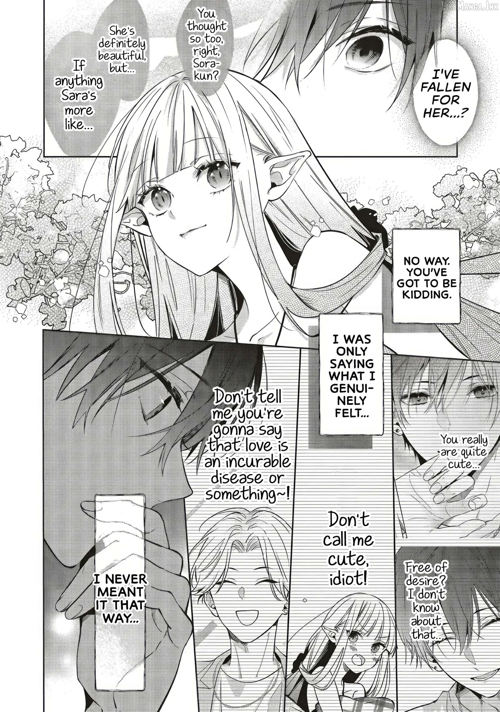 The Trading Mermaid and Sora’s First Love Chapter 6.2 page 3