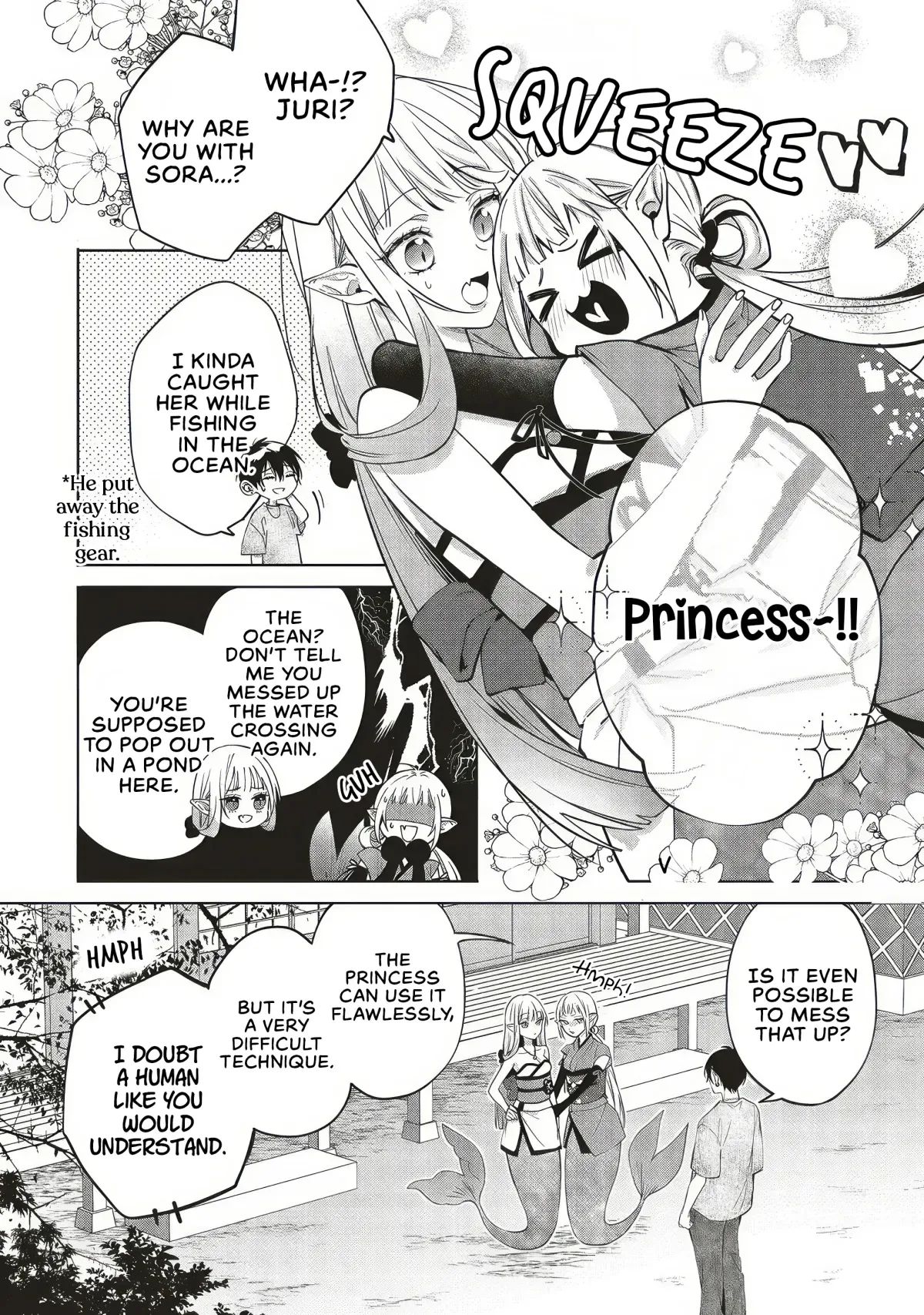 The Trading Mermaid and Sora’s First Love Chapter 6.3 page 3