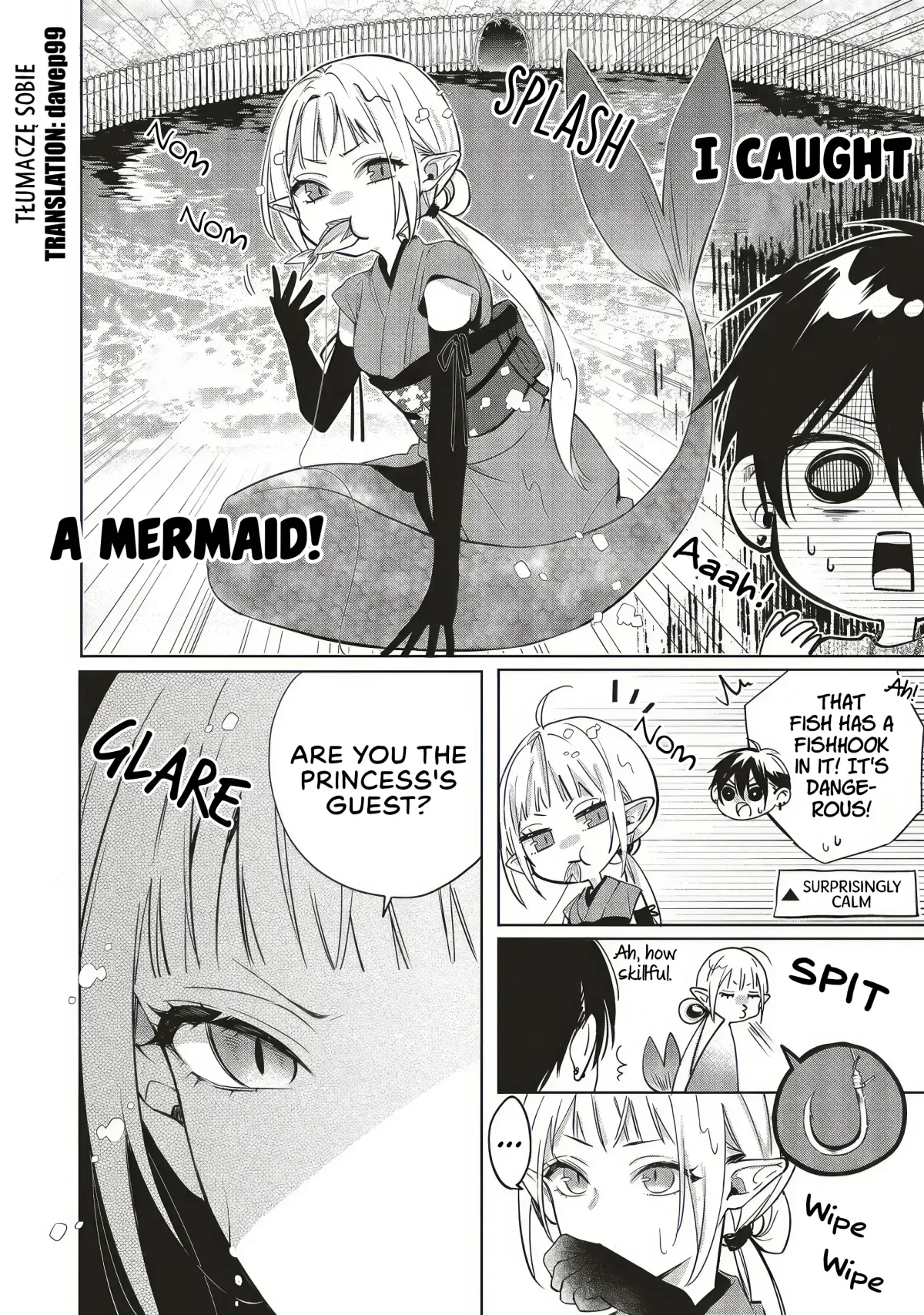 The Trading Mermaid and Sora’s First Love Chapter 6.3 page 1